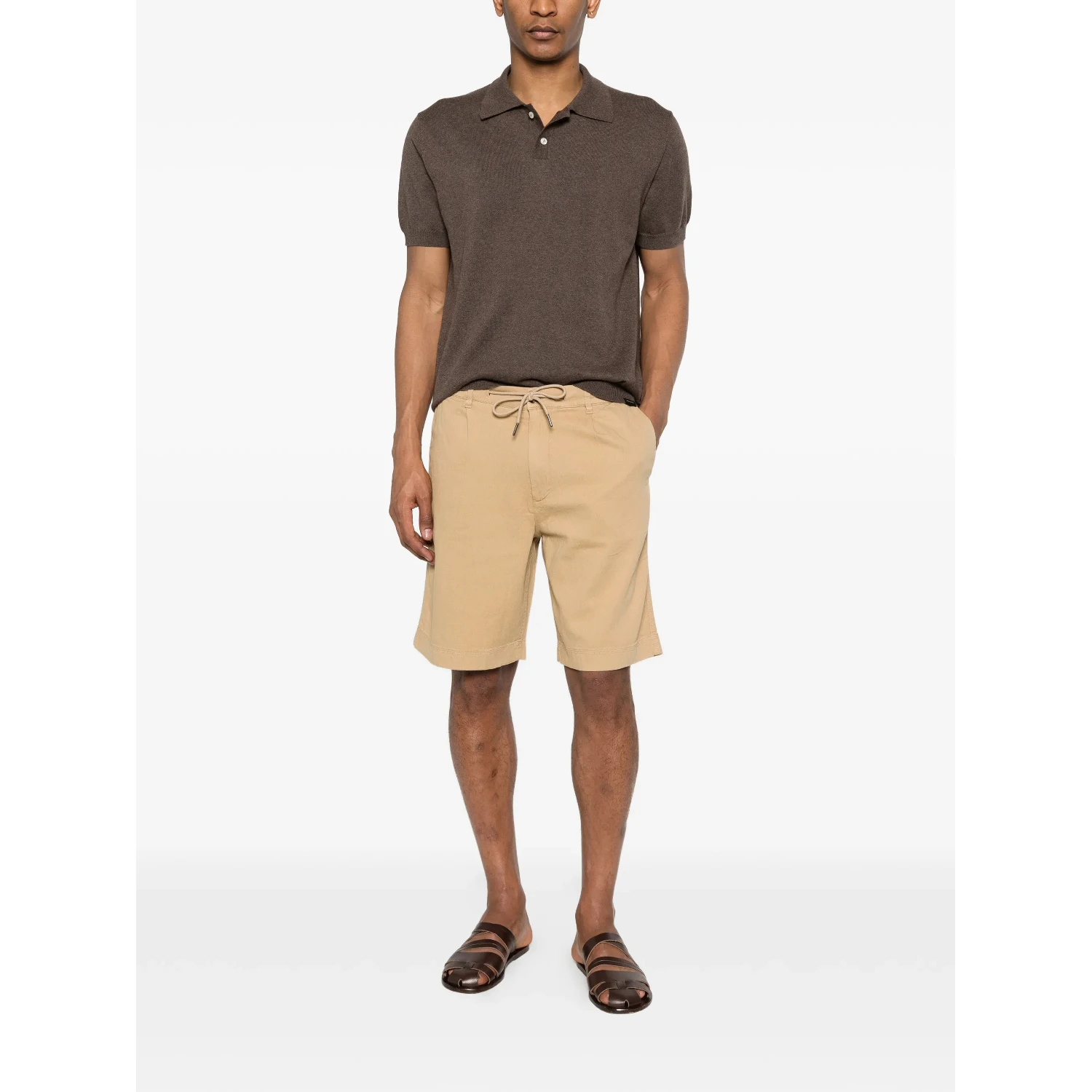 Woolrich T-shirts and Polos Brown