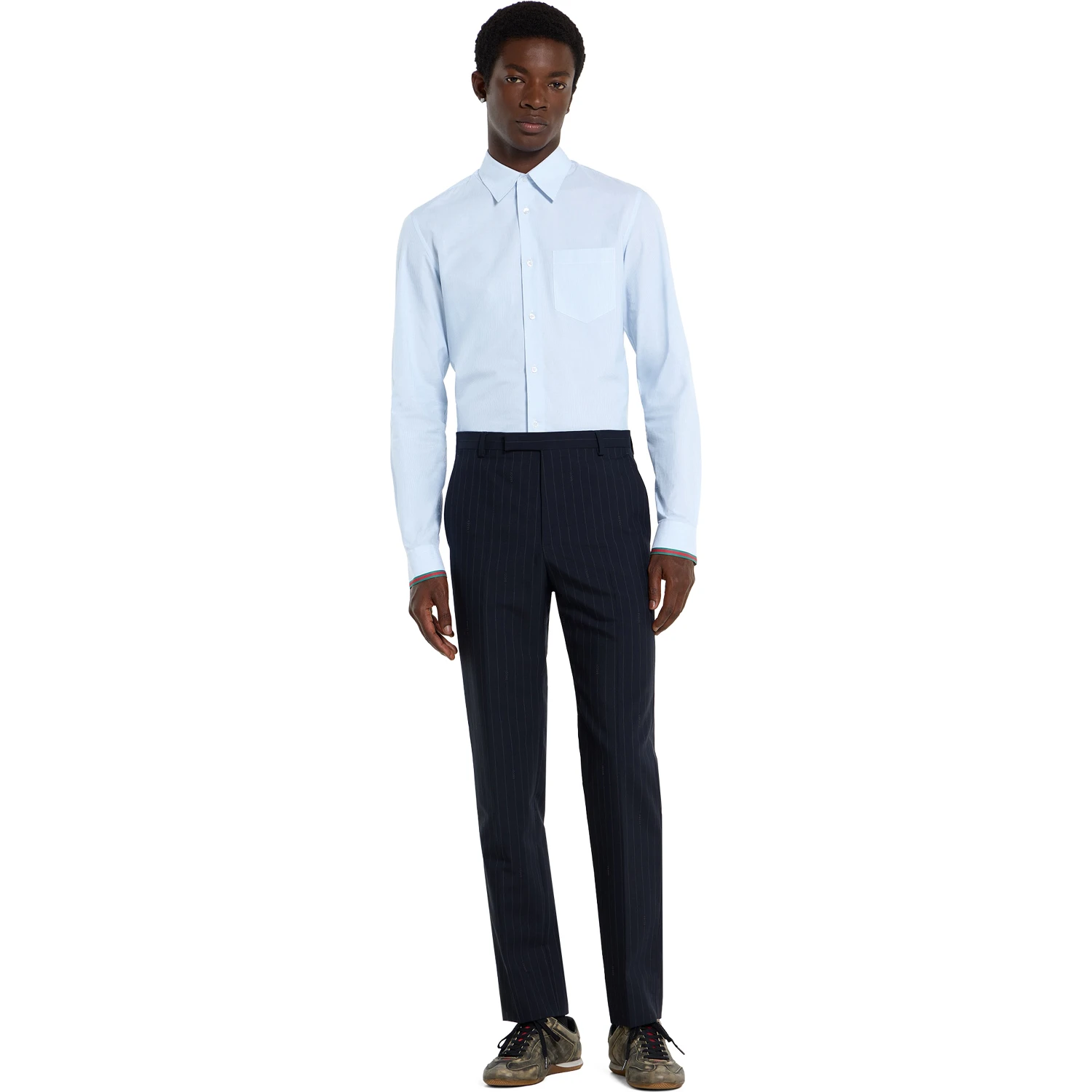 Gucci Shirts Clear Blue