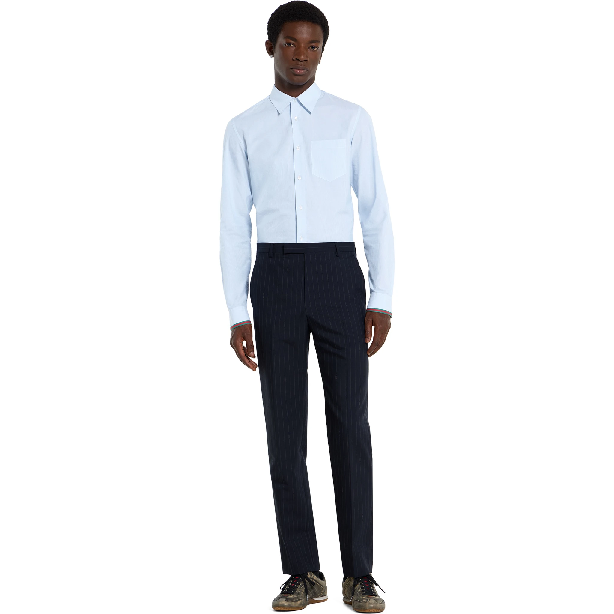 Gucci Shirts Clear Blue