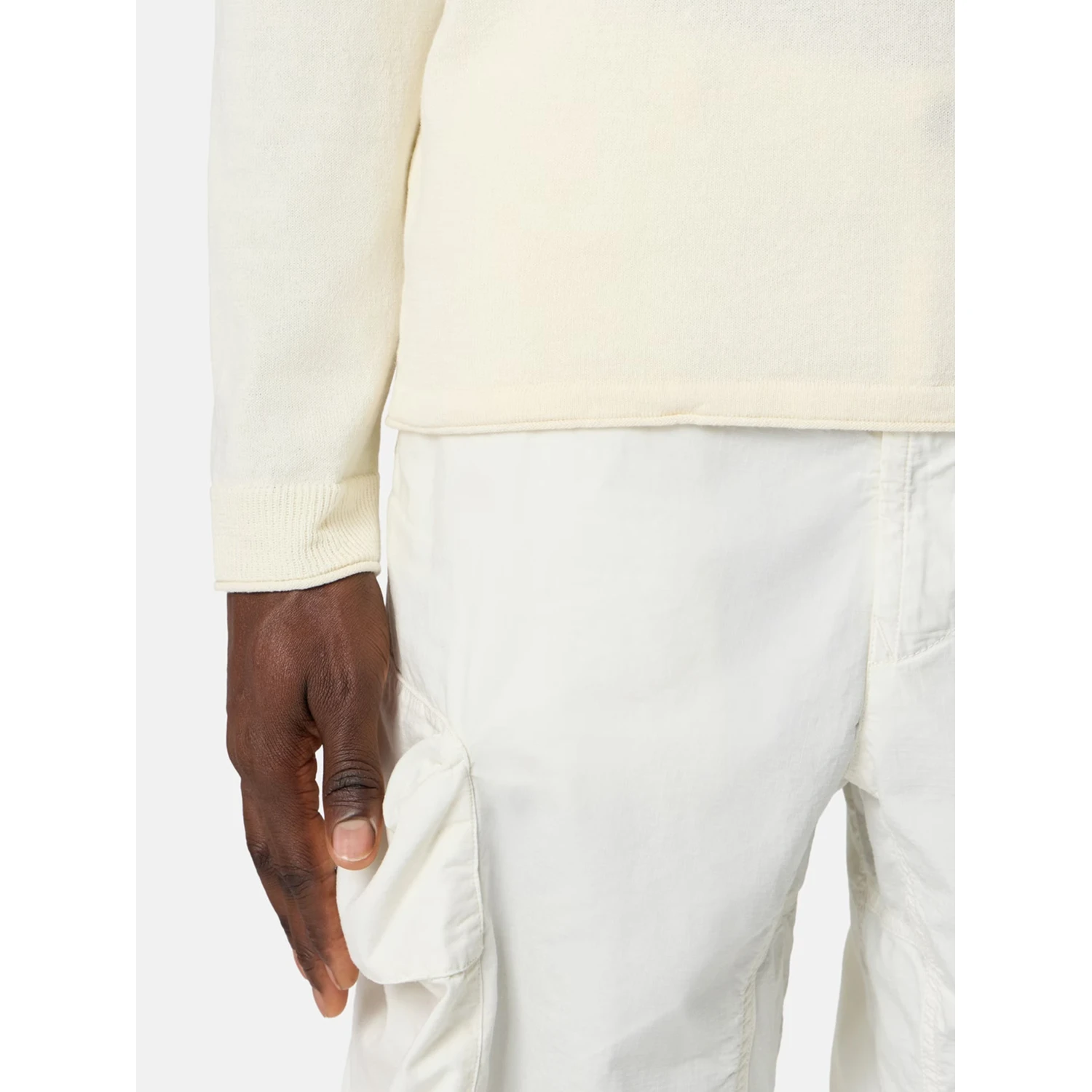 Stone Island Sweaters White