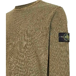 Stone Island Sweaters Green