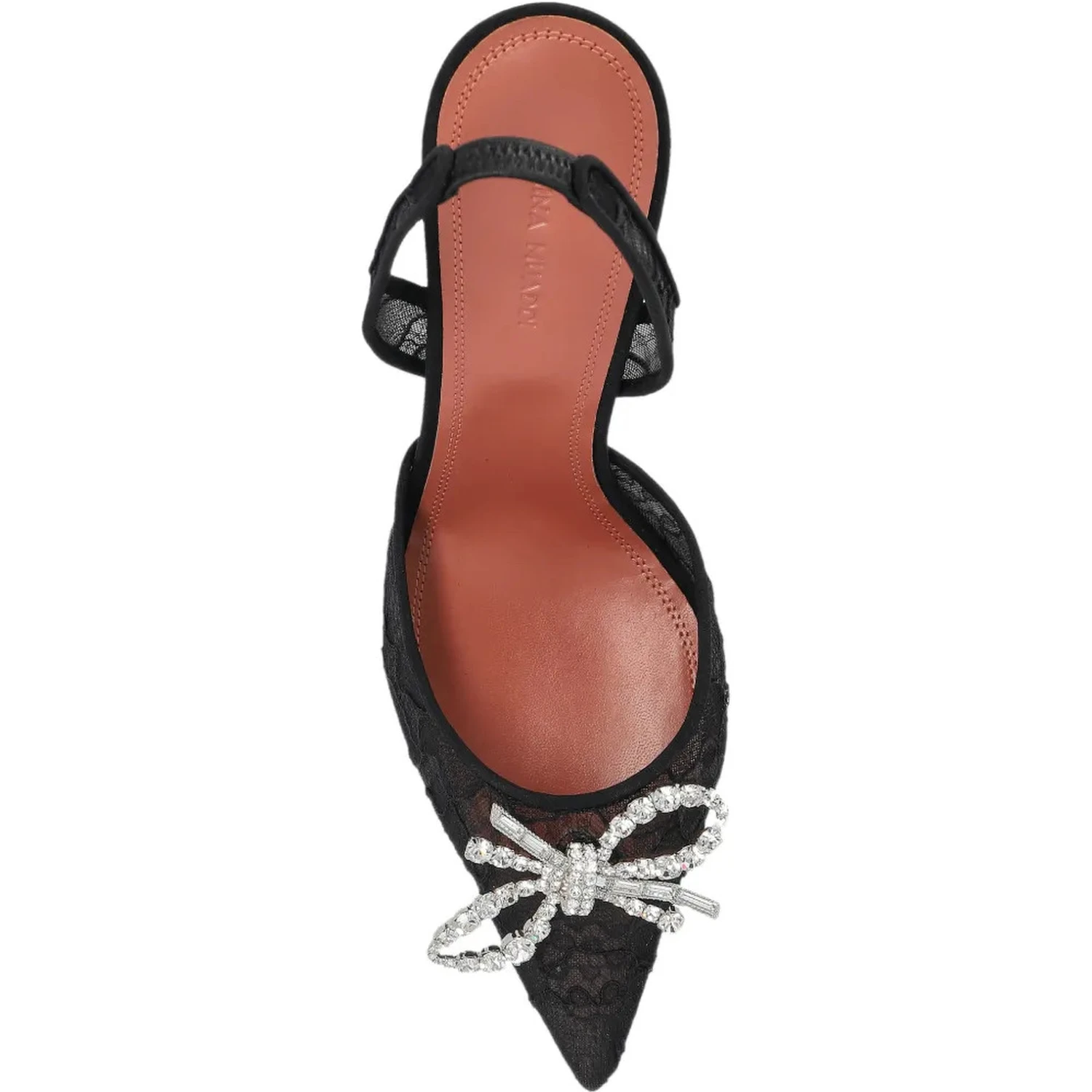 Amina Muaddi With Heel Black