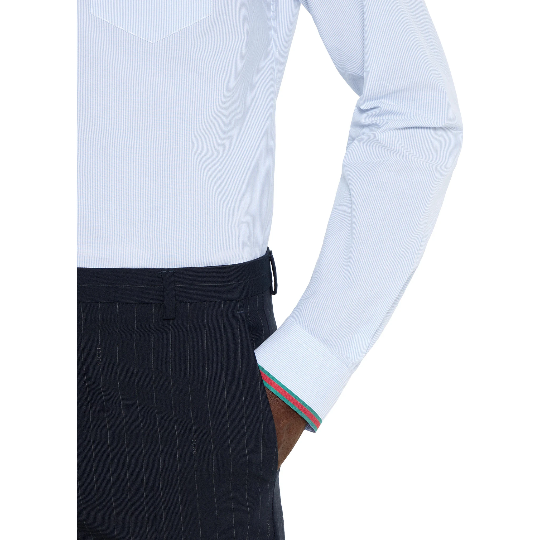 Gucci Shirts Clear Blue