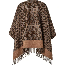 أوشحة فندي بنية اللون