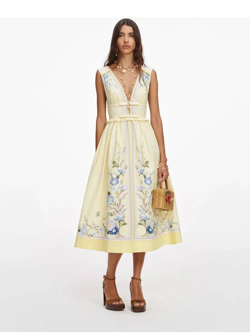 SELF PORTRAIT Dresses Yellow