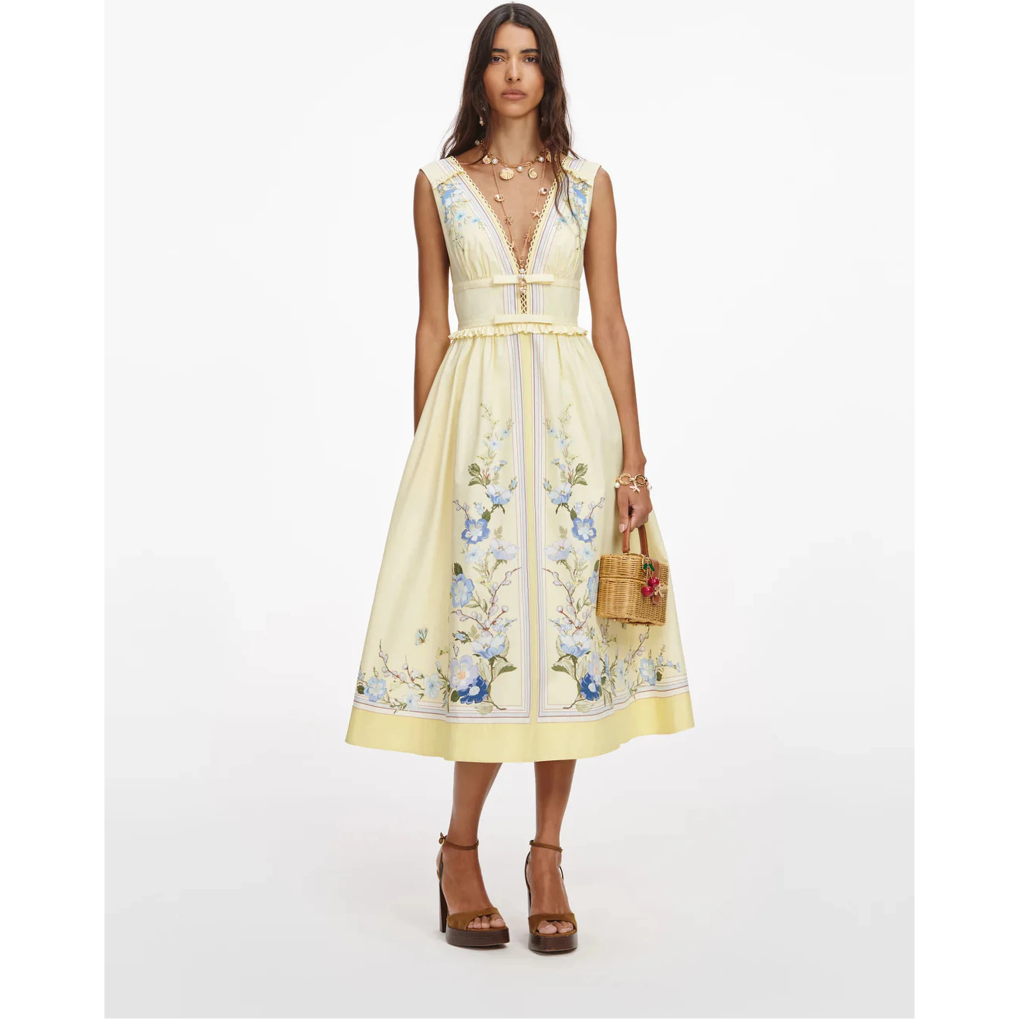 SELF PORTRAIT Dresses Yellow