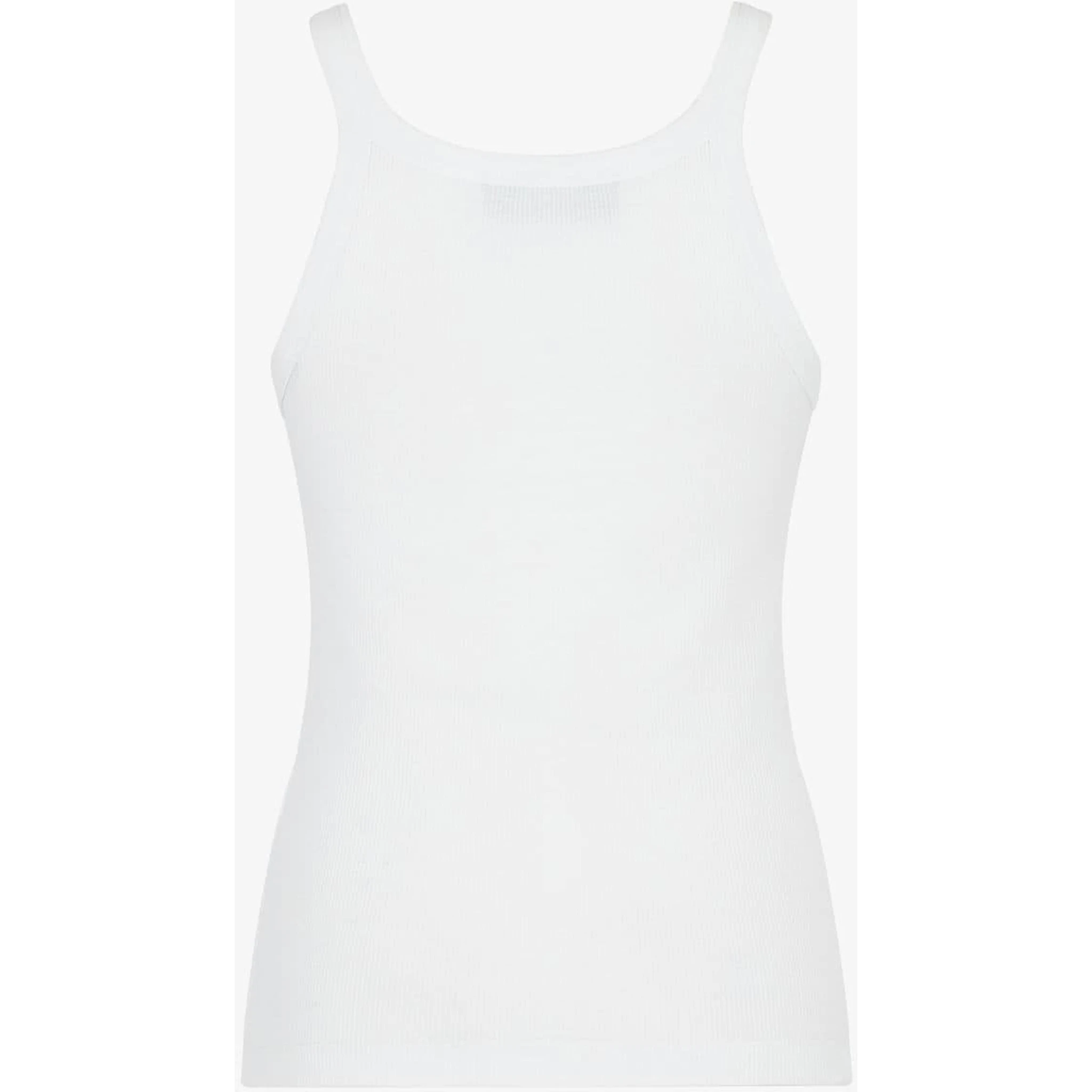 بلوزة فندي بيضاء