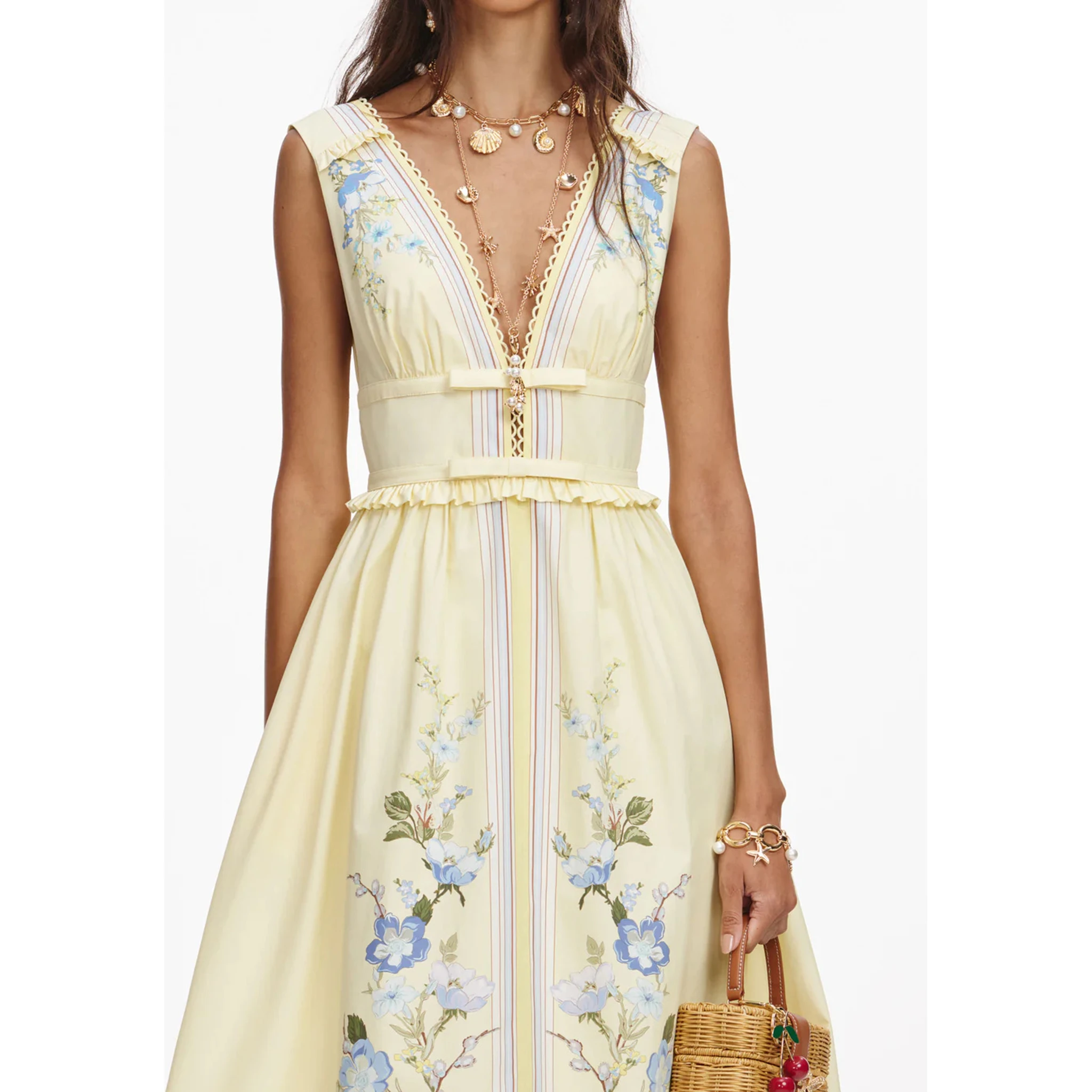 SELF PORTRAIT Dresses Yellow