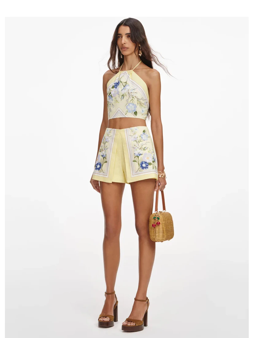 SELF PORTRAIT Shirts Yellow