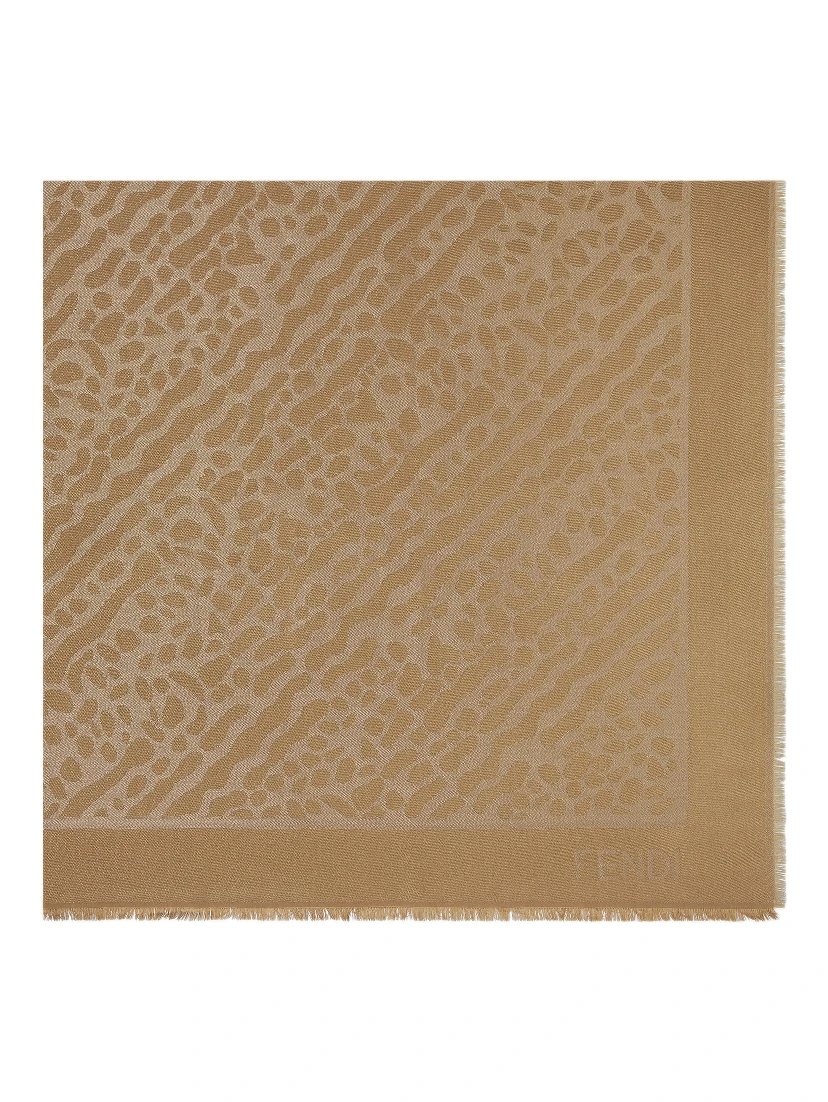 Fendi Scarfs Brown