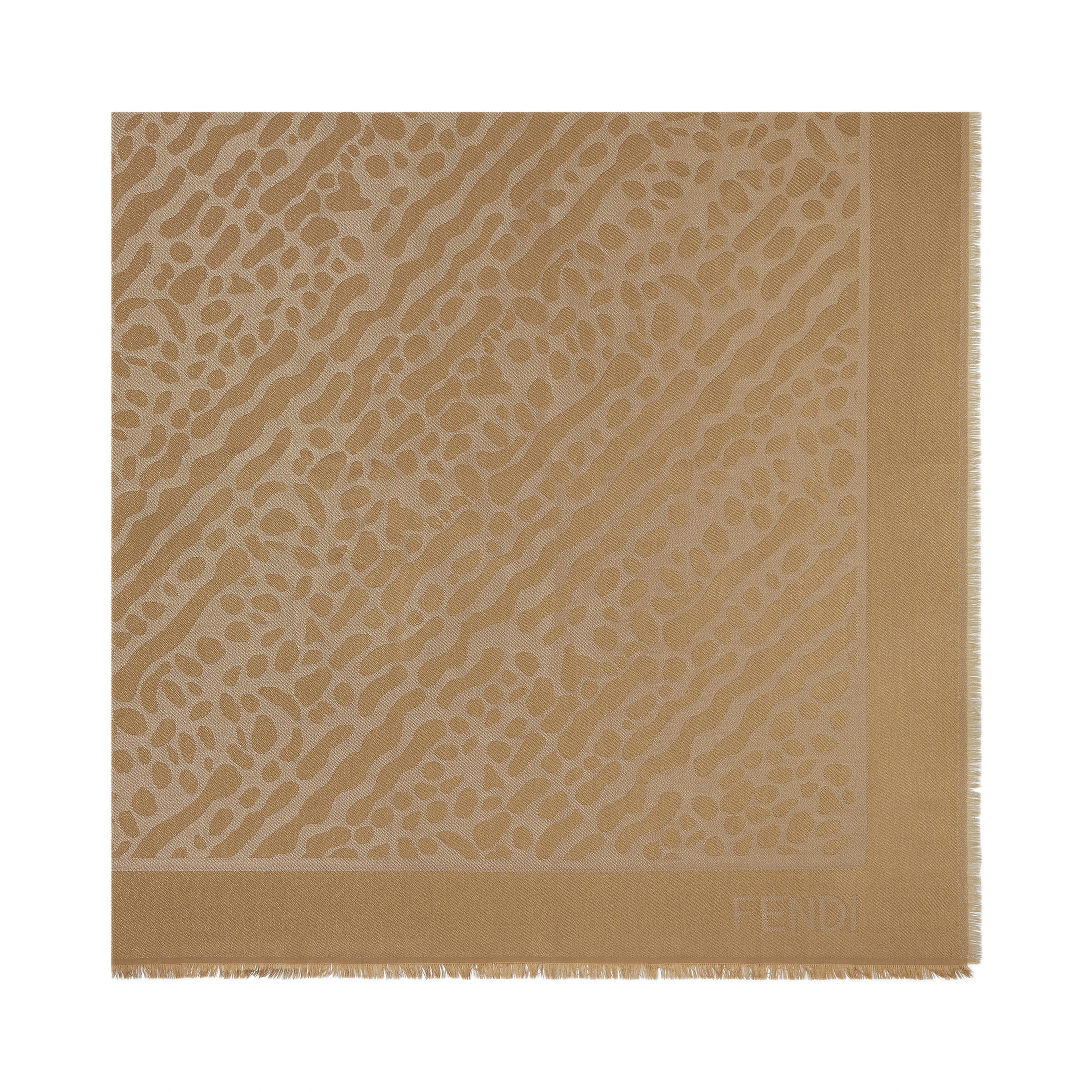 Fendi Scarfs Brown