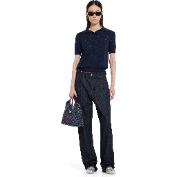 قمصان غوتشي زرقاء