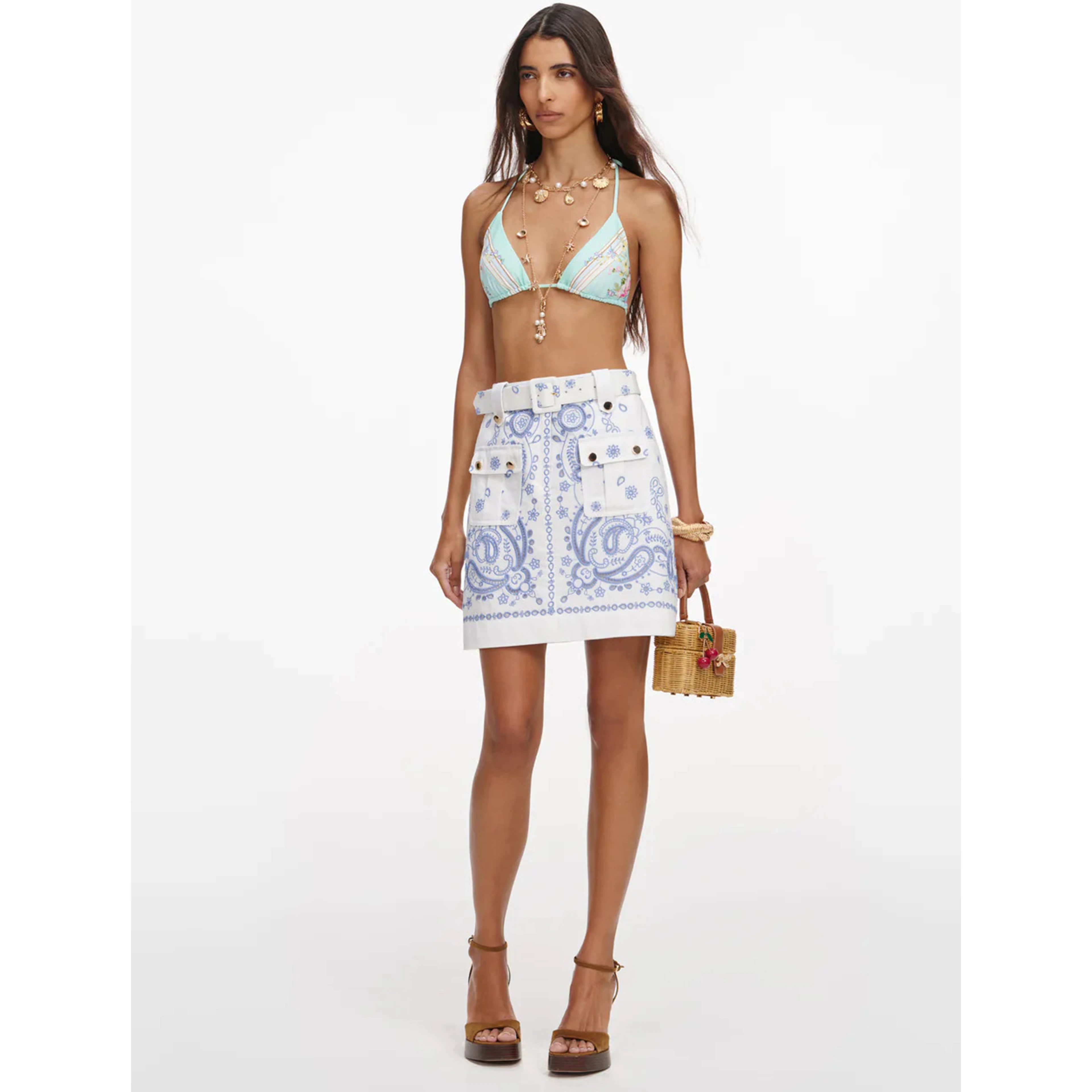 SELF PORTRAIT Skirts White