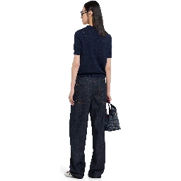 قمصان غوتشي زرقاء