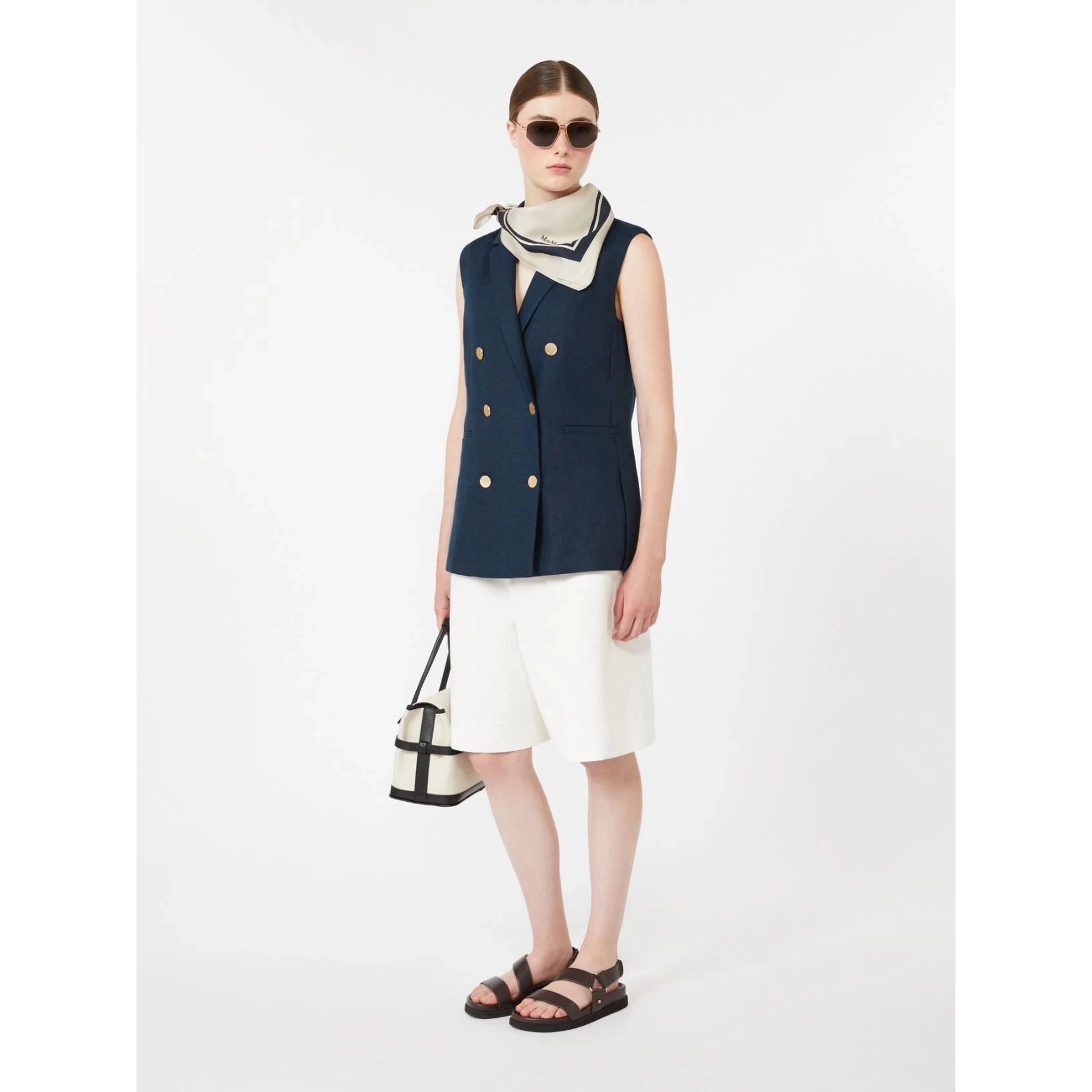 S Max Mara Shorts White