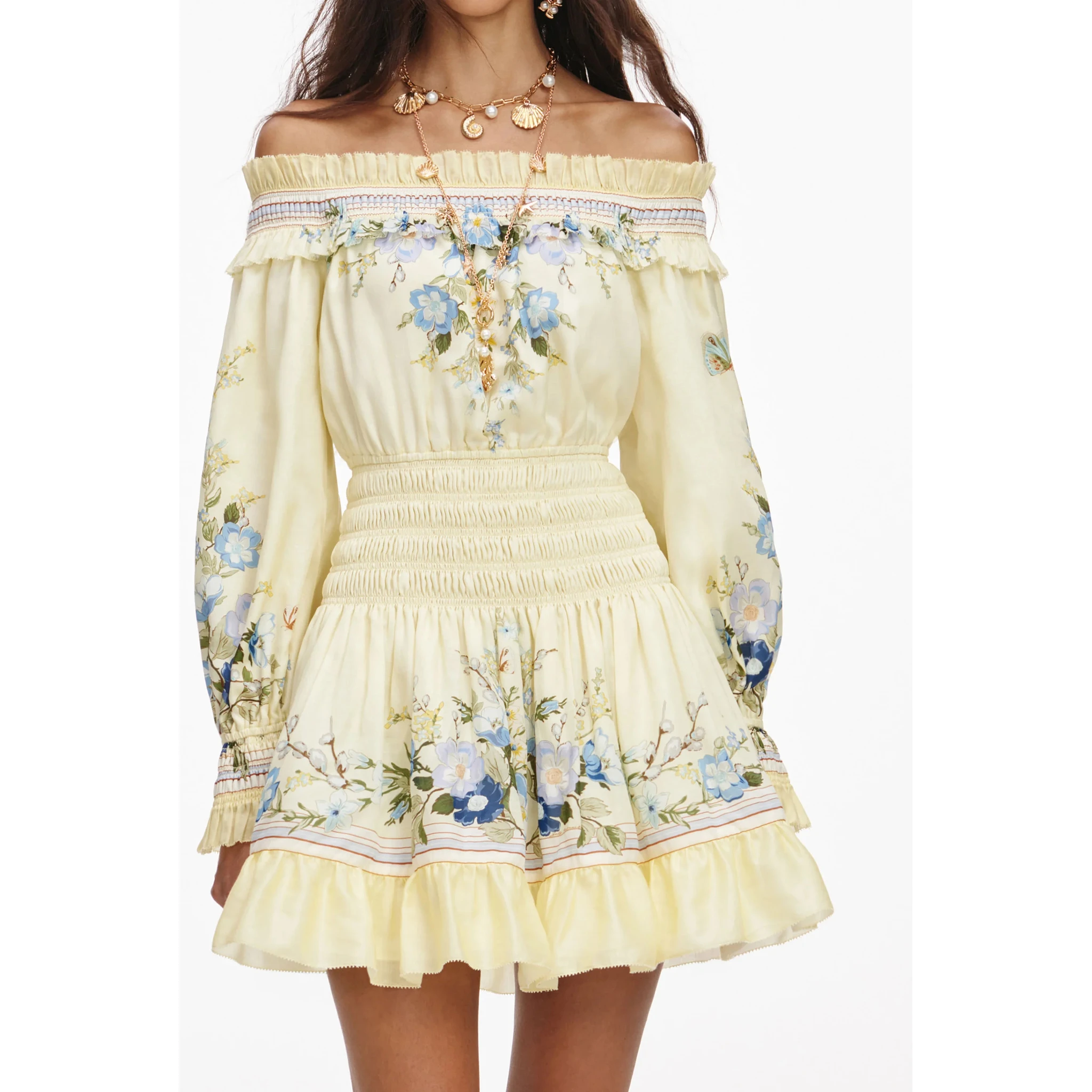 SELF PORTRAIT Dresses Yellow