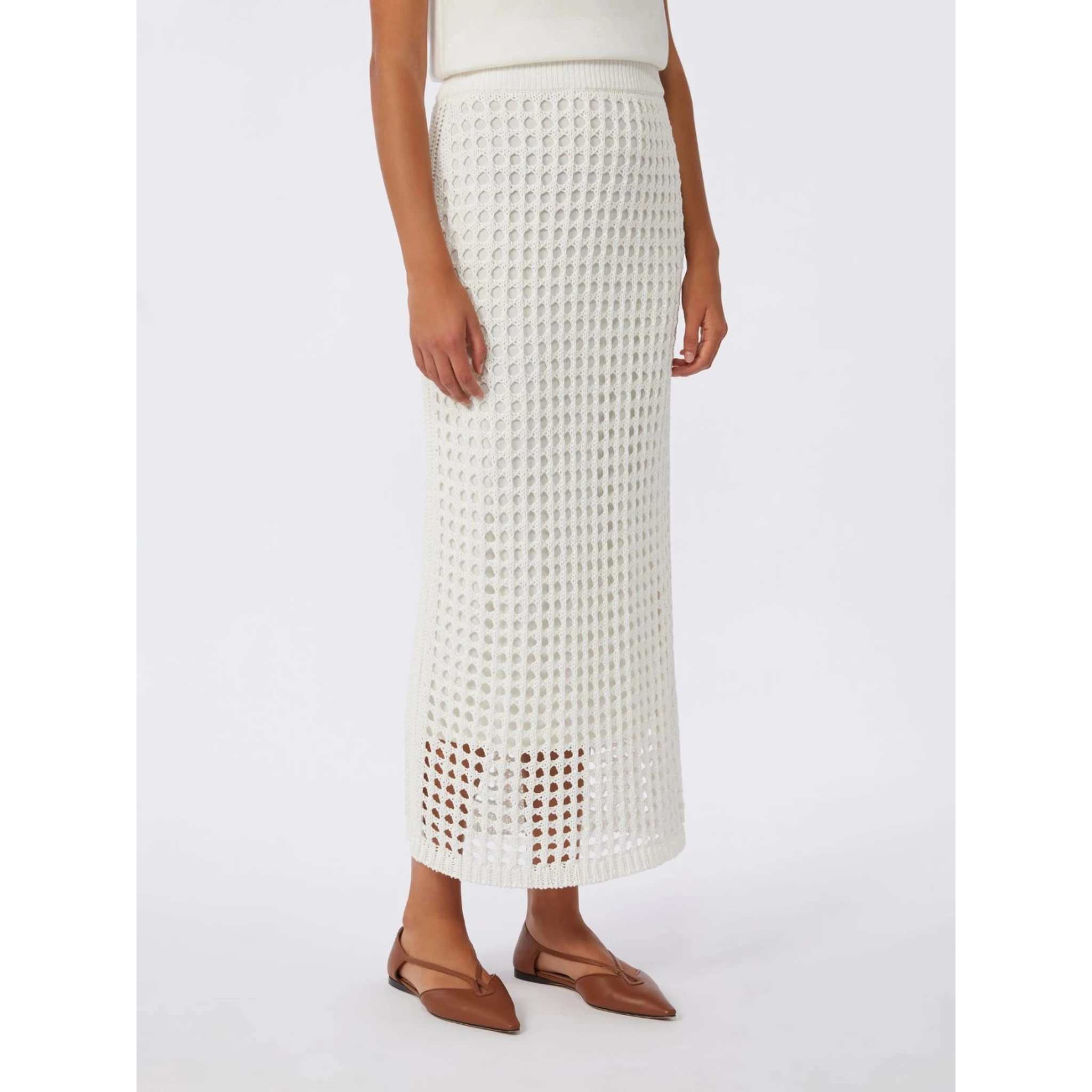 Max Mara Skirts White