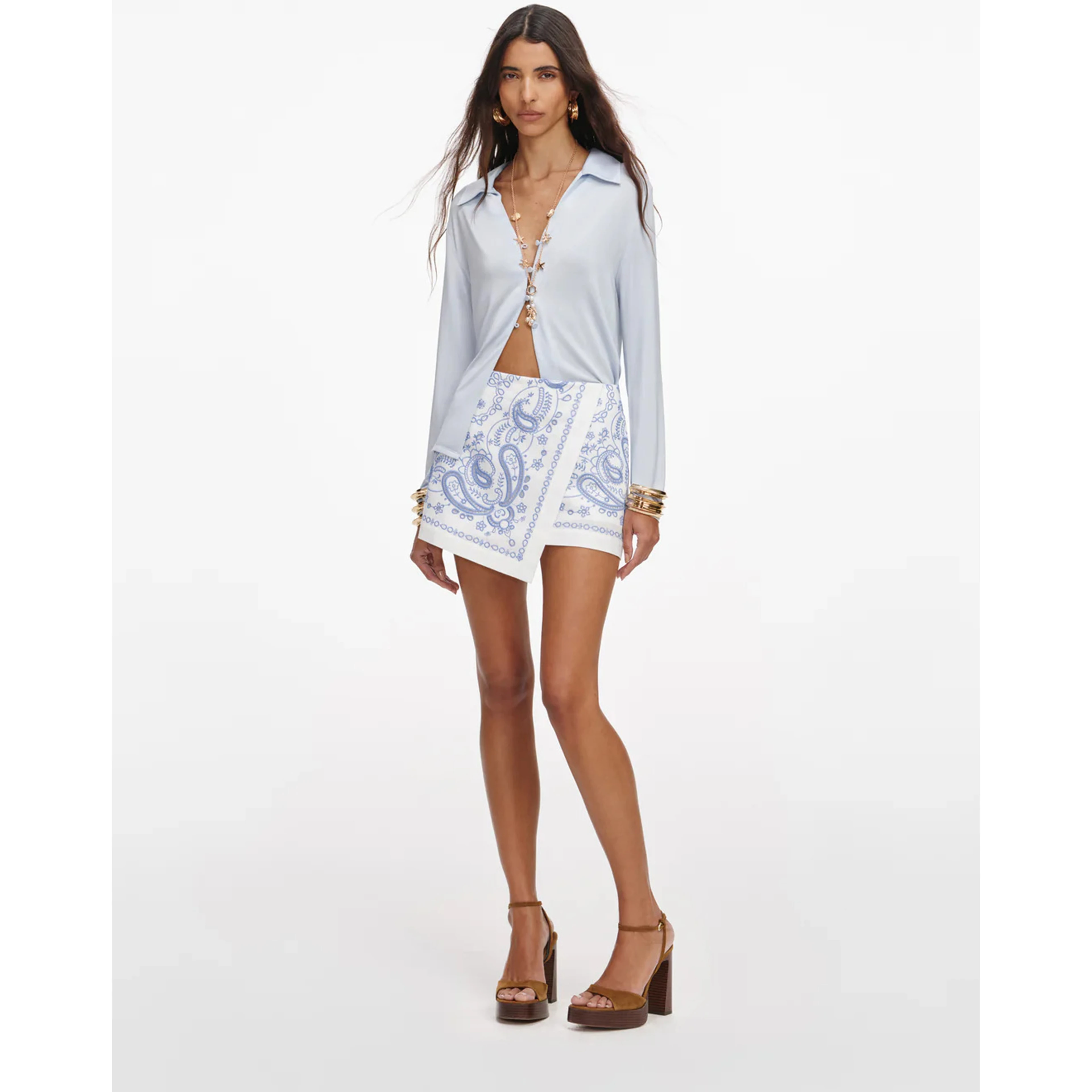 SELF PORTRAIT Skirts White
