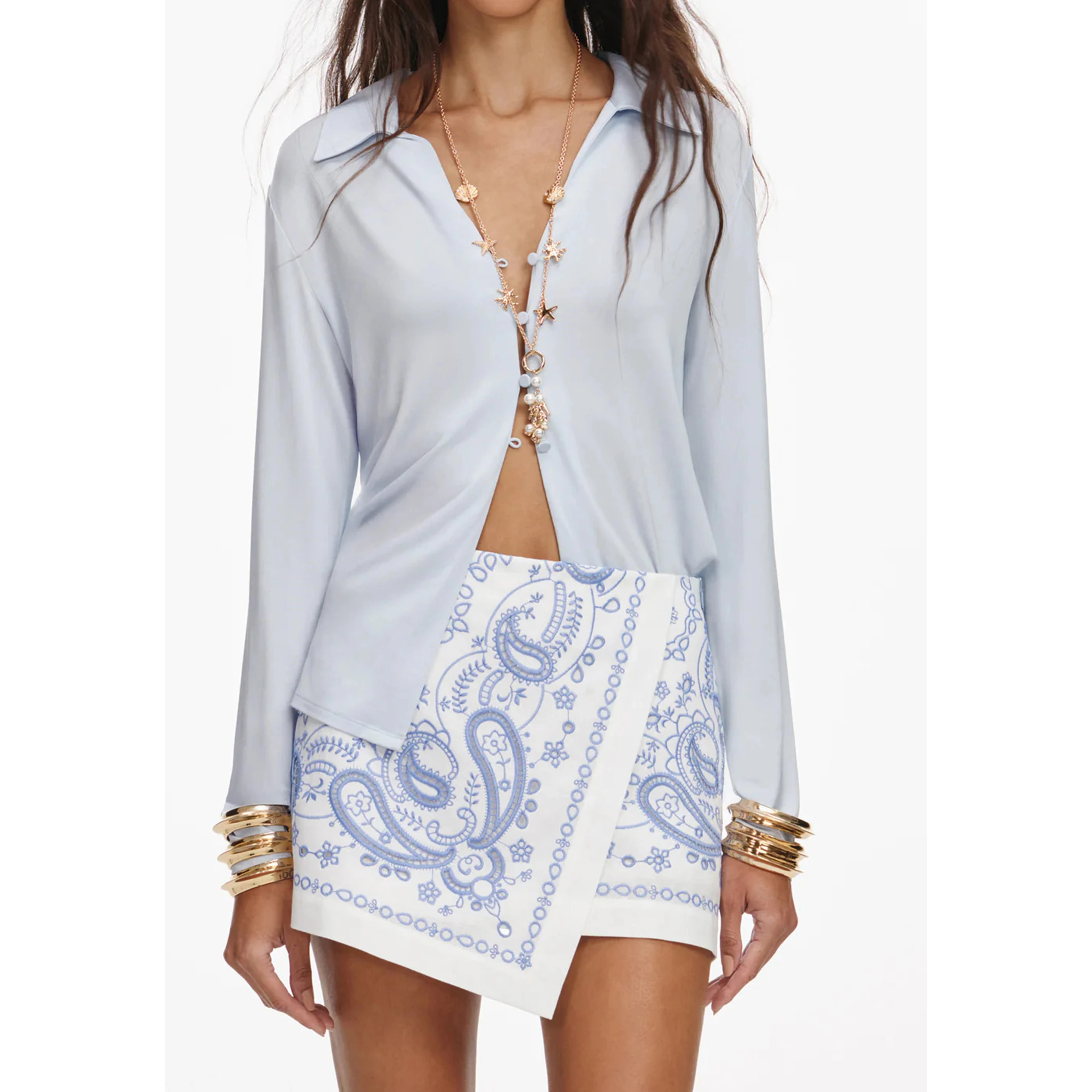 SELF PORTRAIT Skirts White