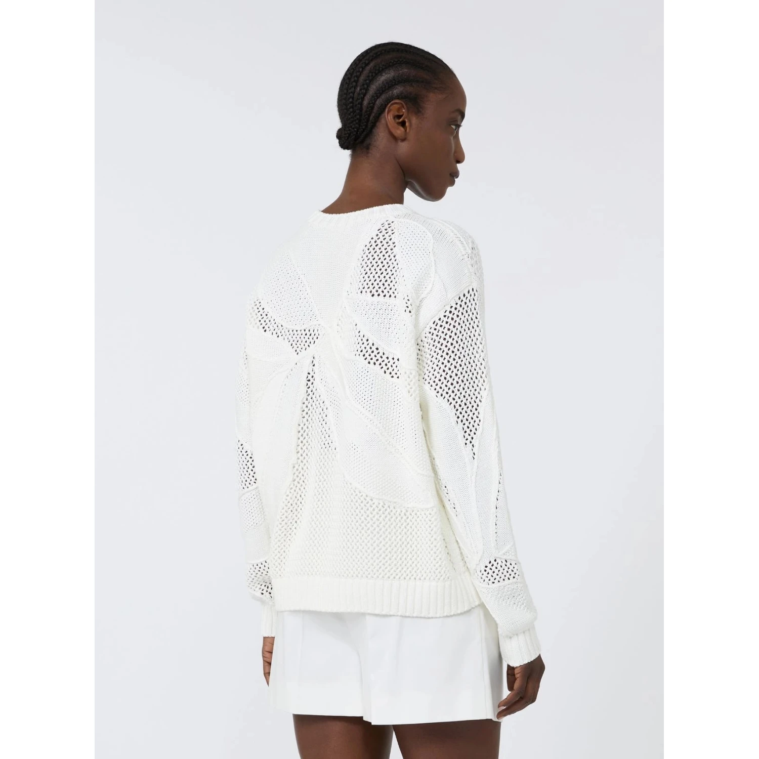 Max Mara Sweaters White