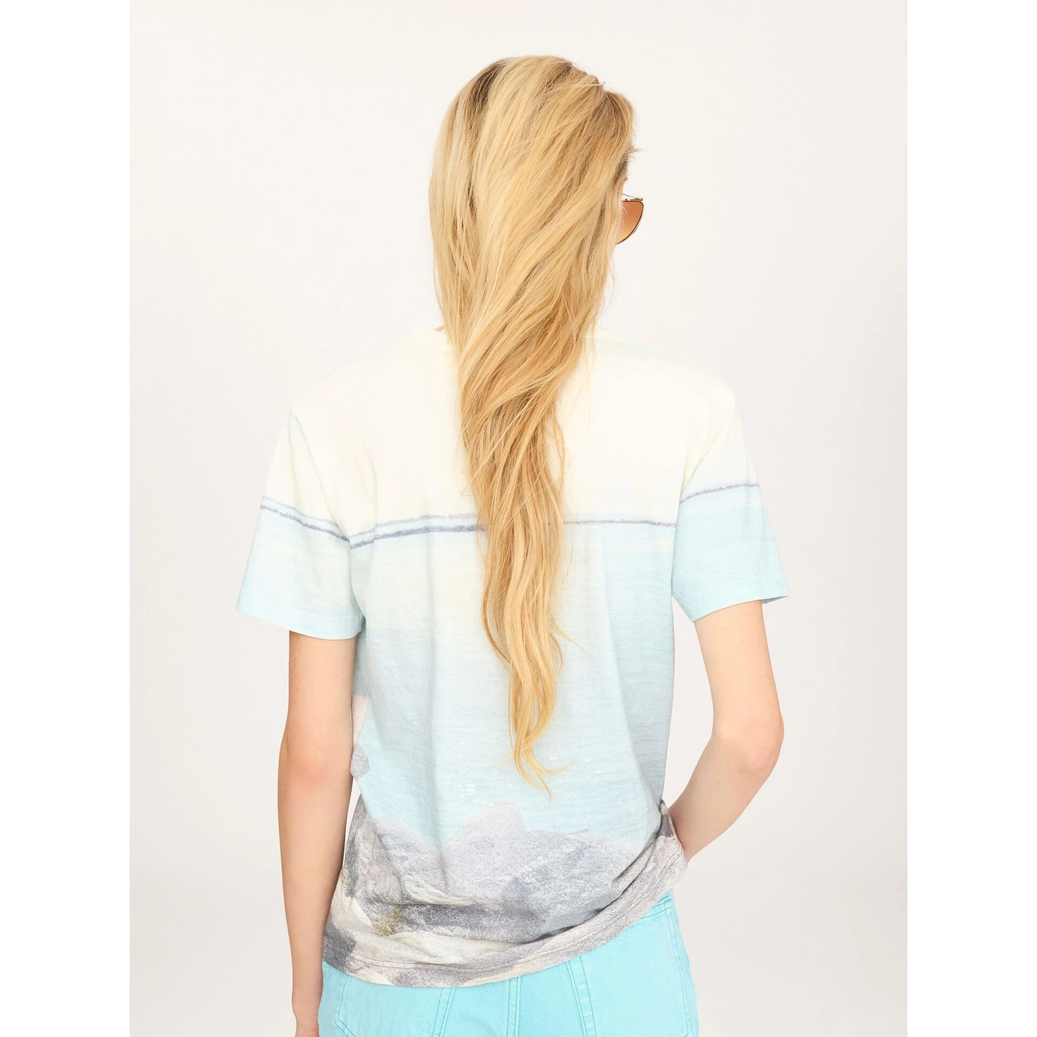 تيشيرتات وبولو من كلوي، لون أزرق شفاف