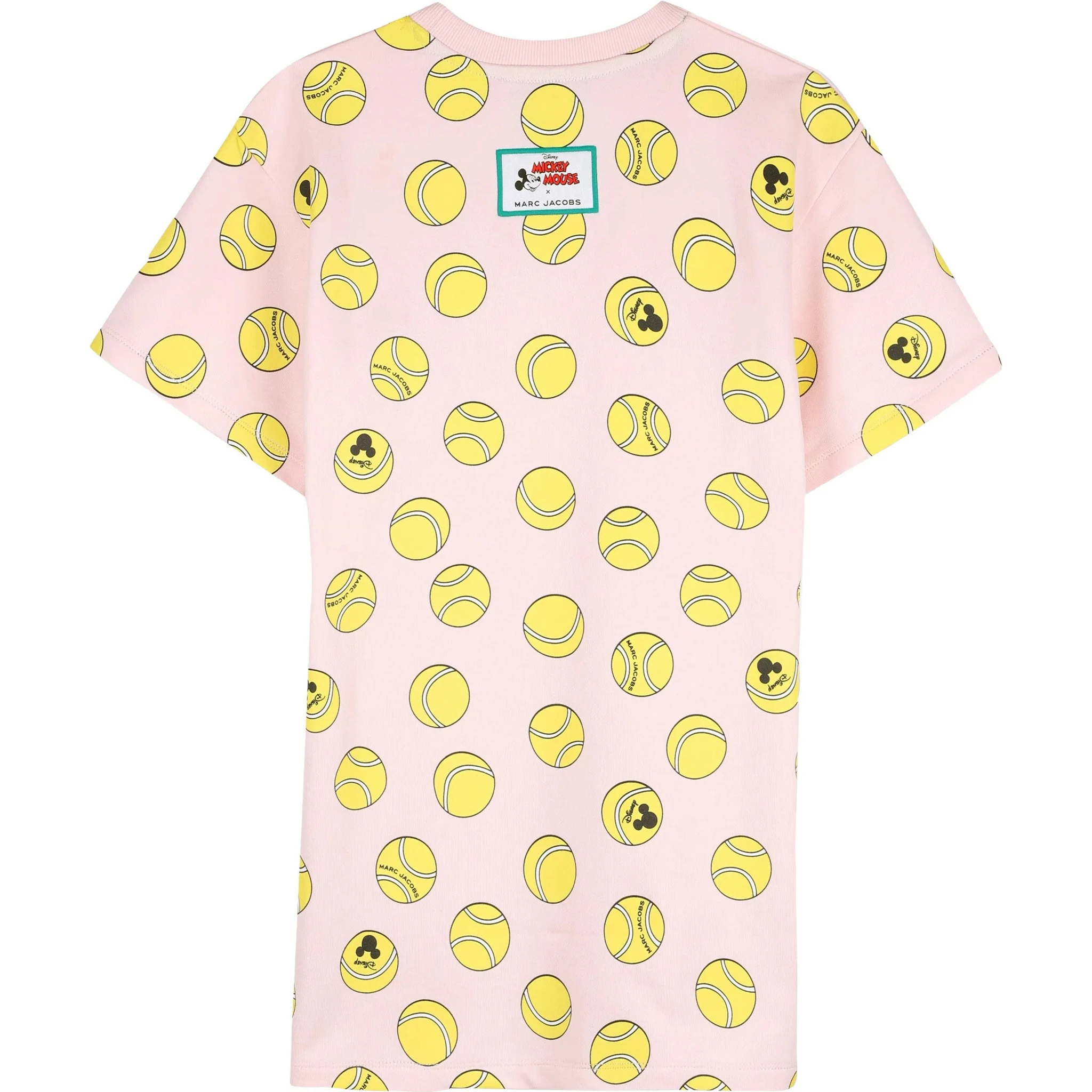 فساتين مارك جاكوبس باللون الوردي