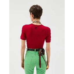 Versace T-shirts and Polos Red