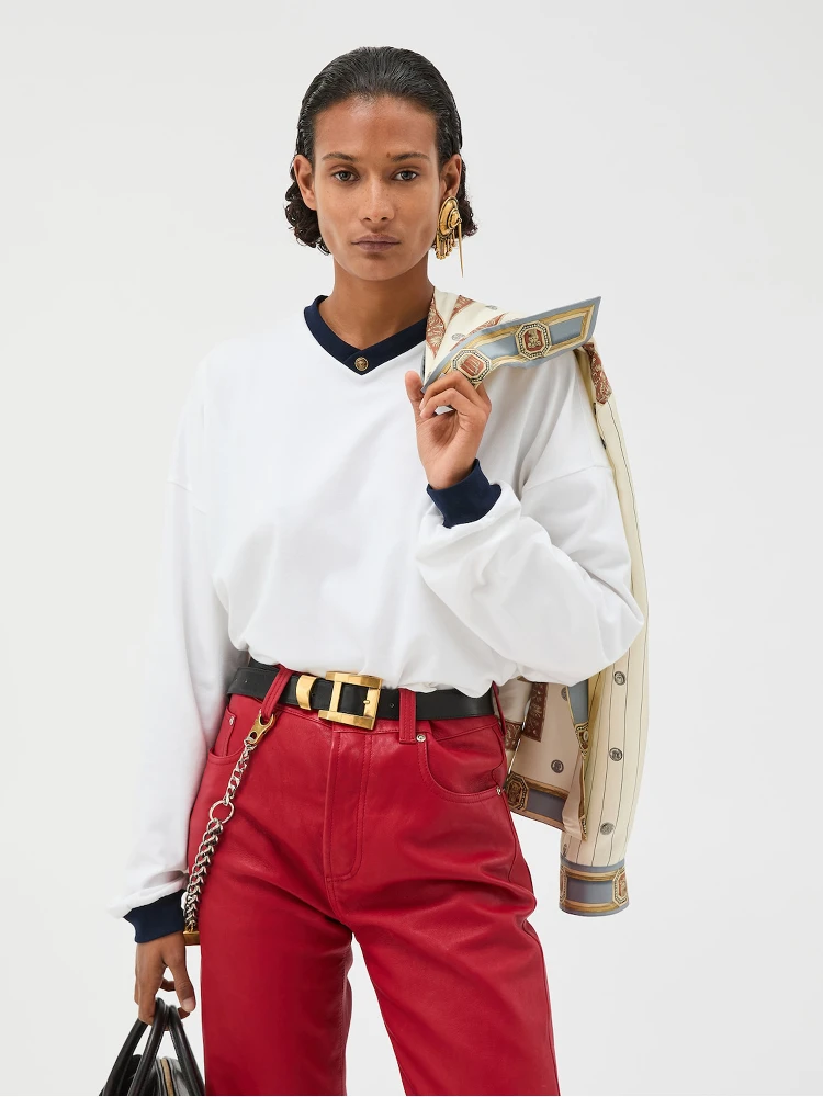 تيشيرتات وبولو من فرزاتشي باللون الأبيض alternative