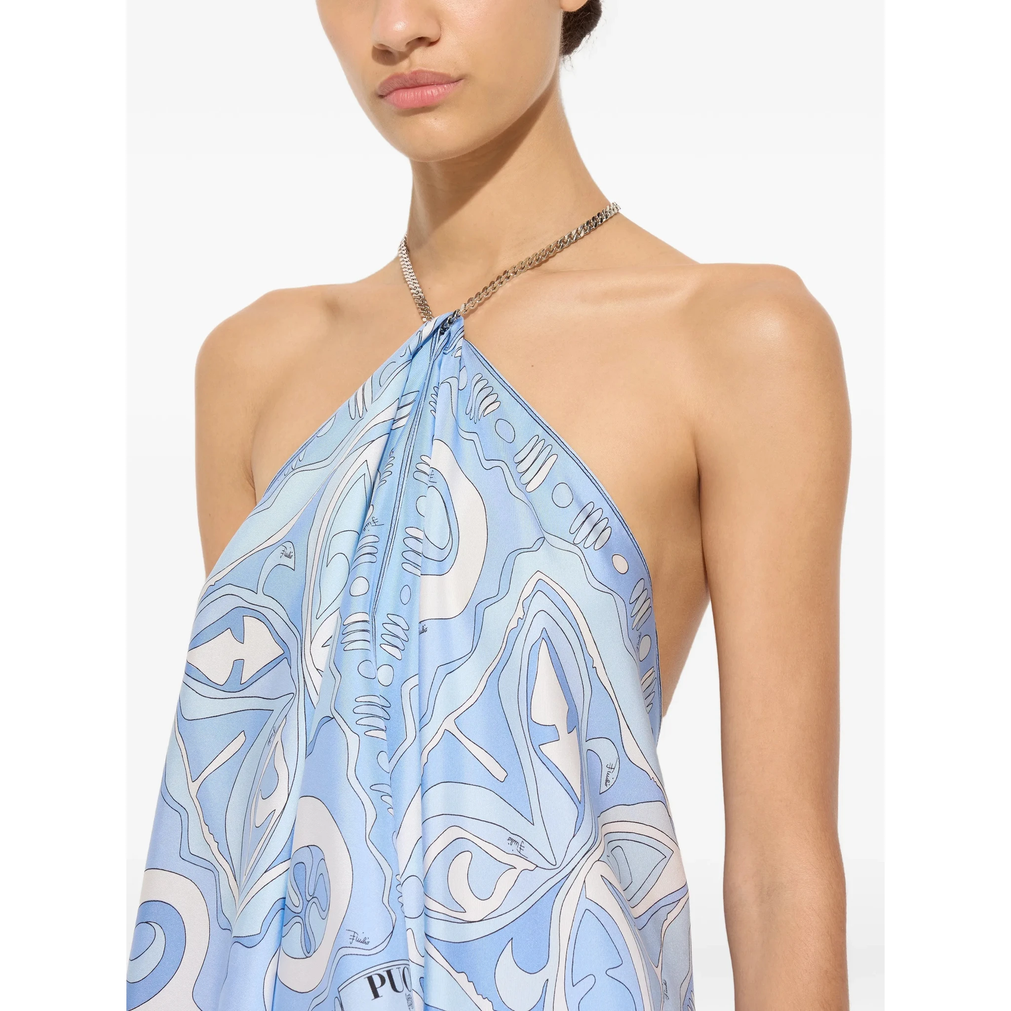 Emilio Pucci Shirts Clear Blue