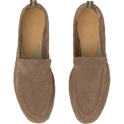 حذاء مسطح من كاستانير، رمادي