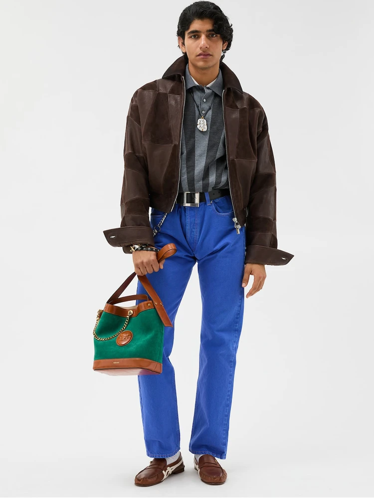 جينز فيرساتشي أزرق alternative