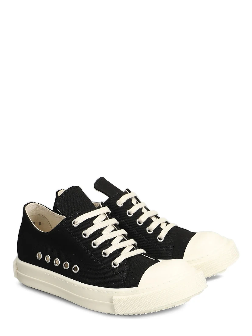 حذاء رياضي أسود من ريك أوينز DRKSHDW