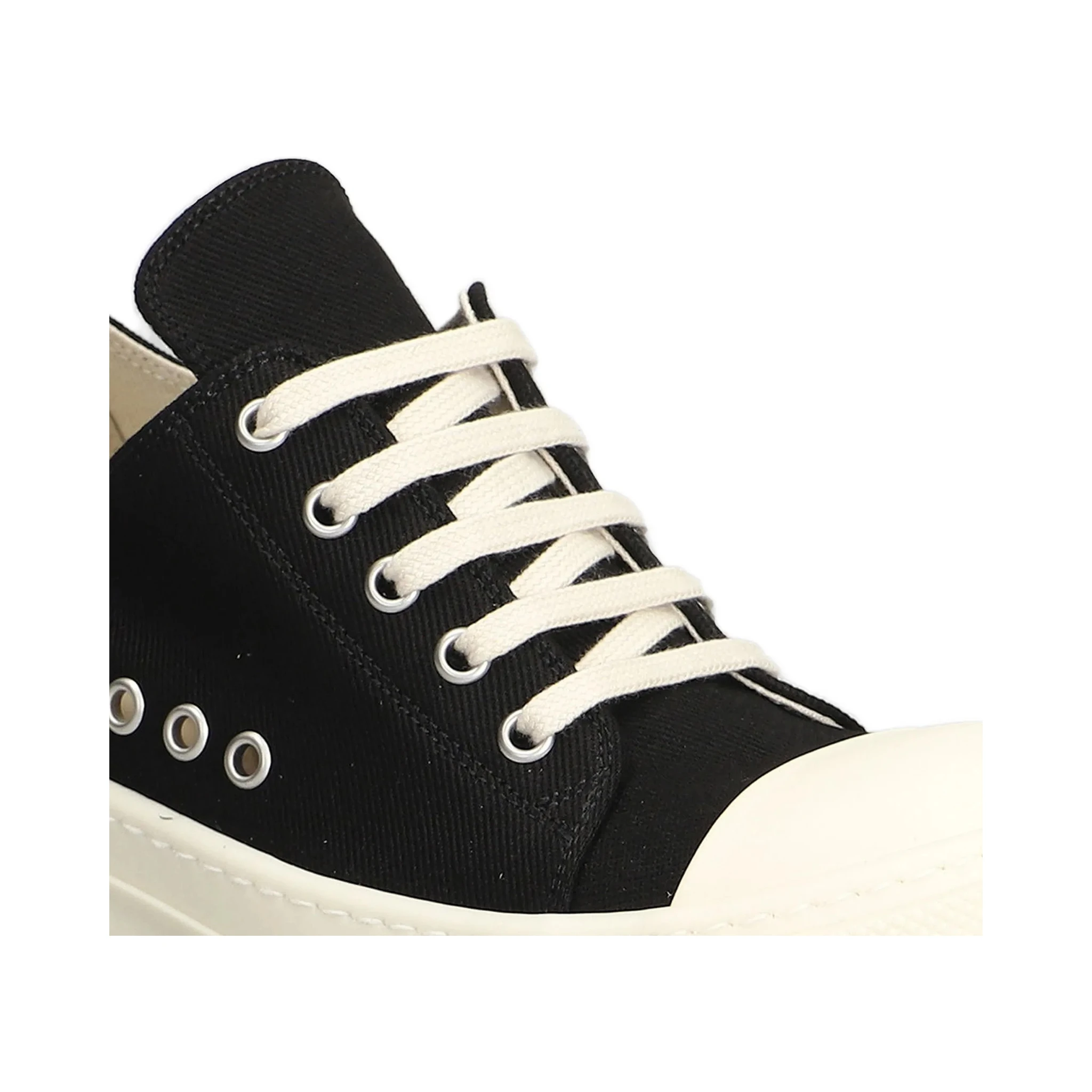 حذاء رياضي أسود من ريك أوينز DRKSHDW