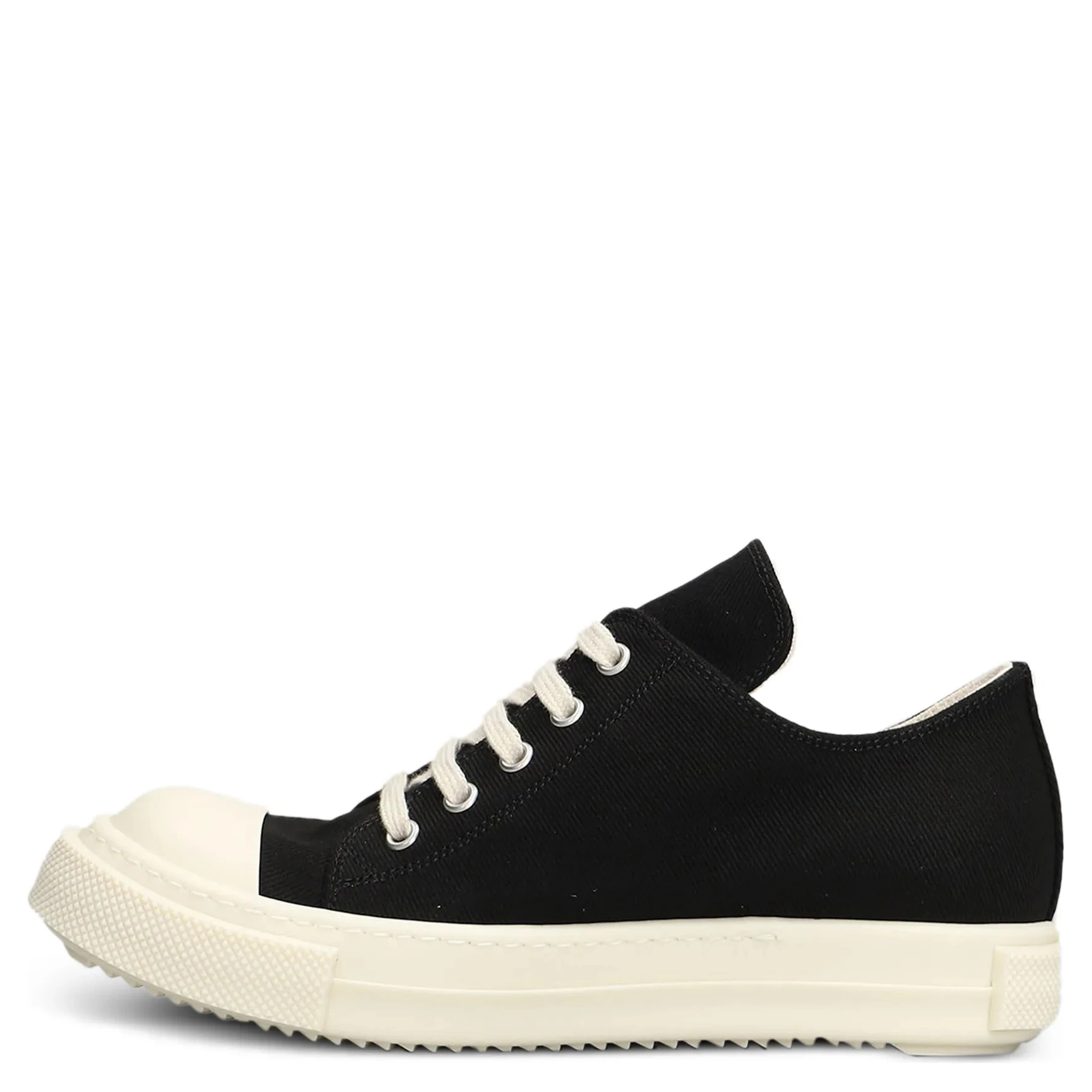 حذاء رياضي أسود من ريك أوينز DRKSHDW