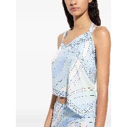 Emilio Pucci Shirts Clear Blue