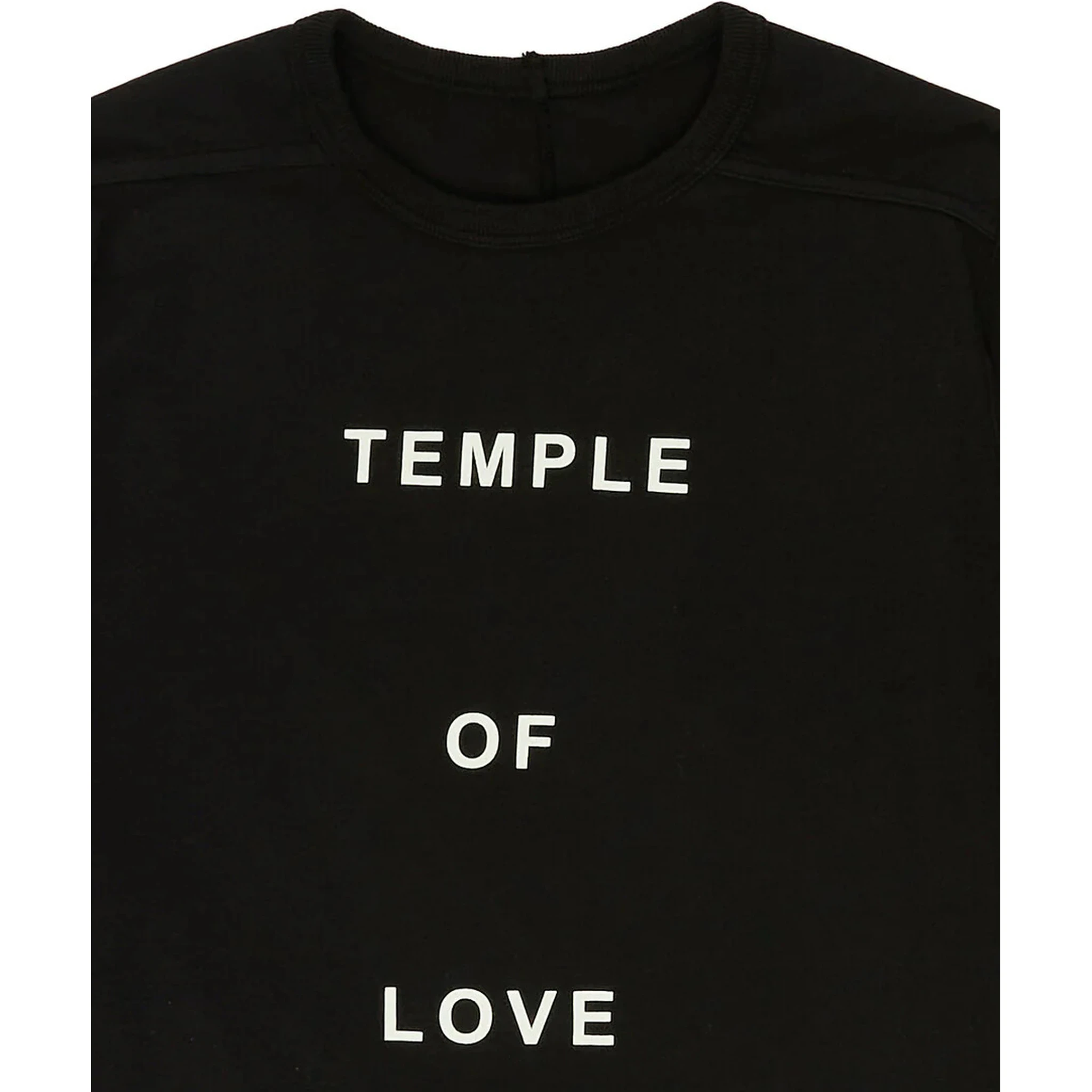 Rick Owens T-shirts and Polos Black