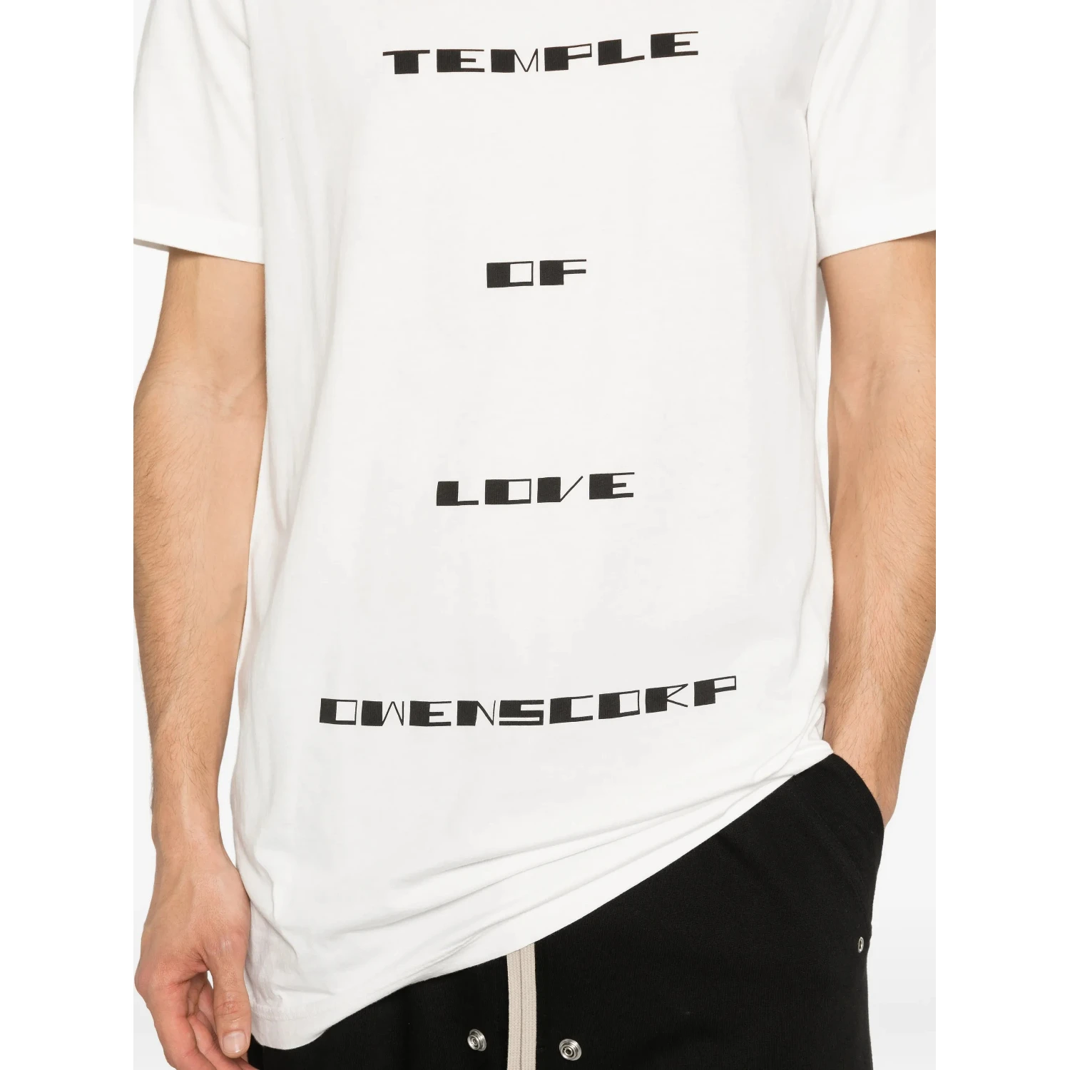RICK OWENS DRKSHDW T-shirts and Polos White