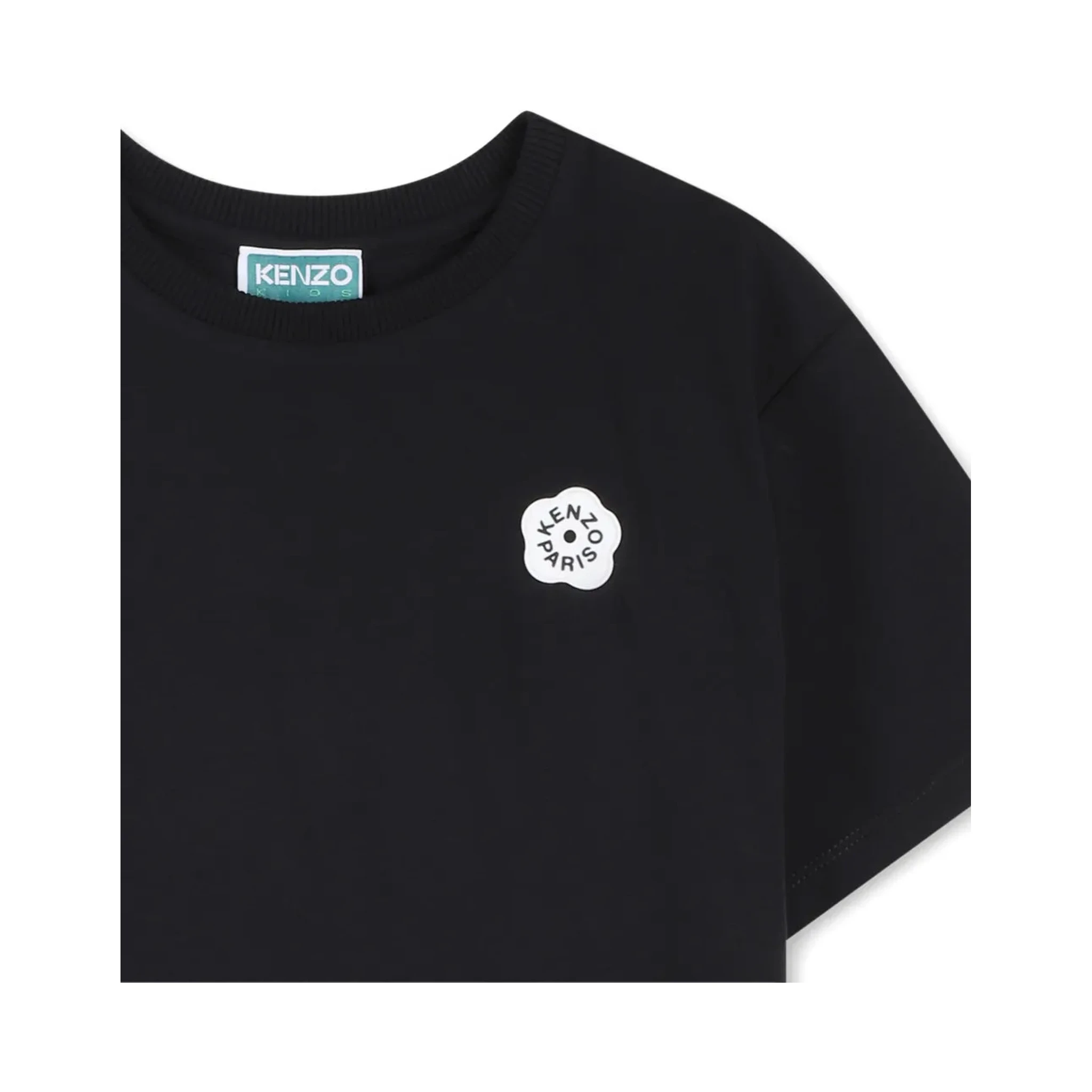 Kenzo Kids T-shirts and Polos Black