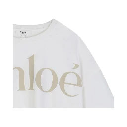 تيشيرتات وبولو من كلوي باللون الأبيض