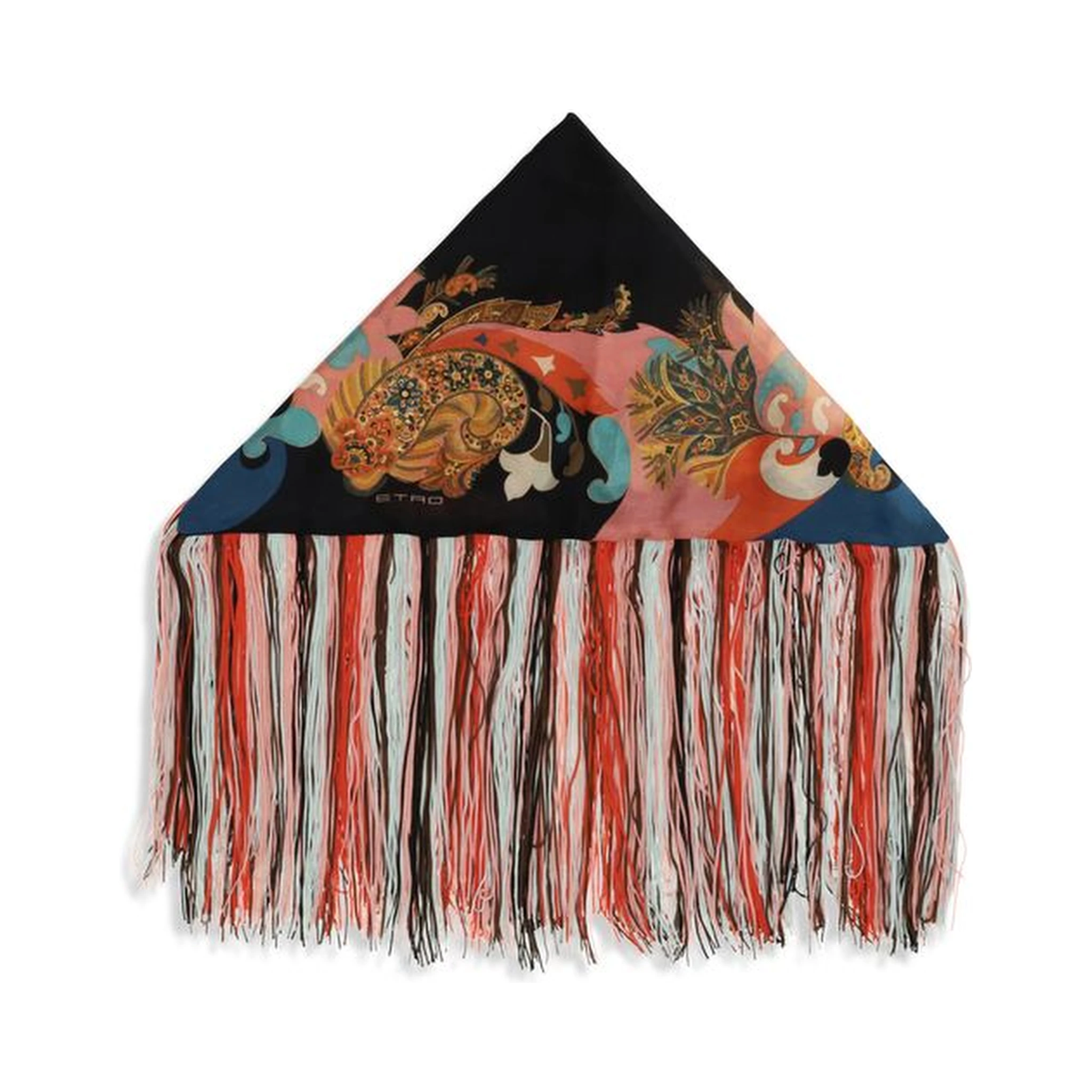 Multicolor Silk Scarf