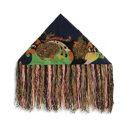 Multicolor Silk Scarf