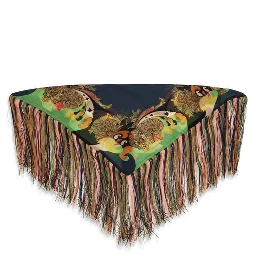 Multicolor Silk Scarf