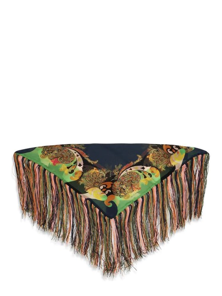 Multicolor Silk Scarf alternative