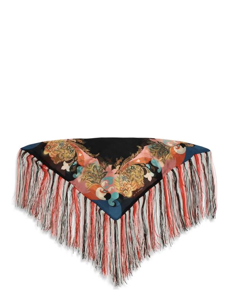 Multicolor Silk Scarf alternative