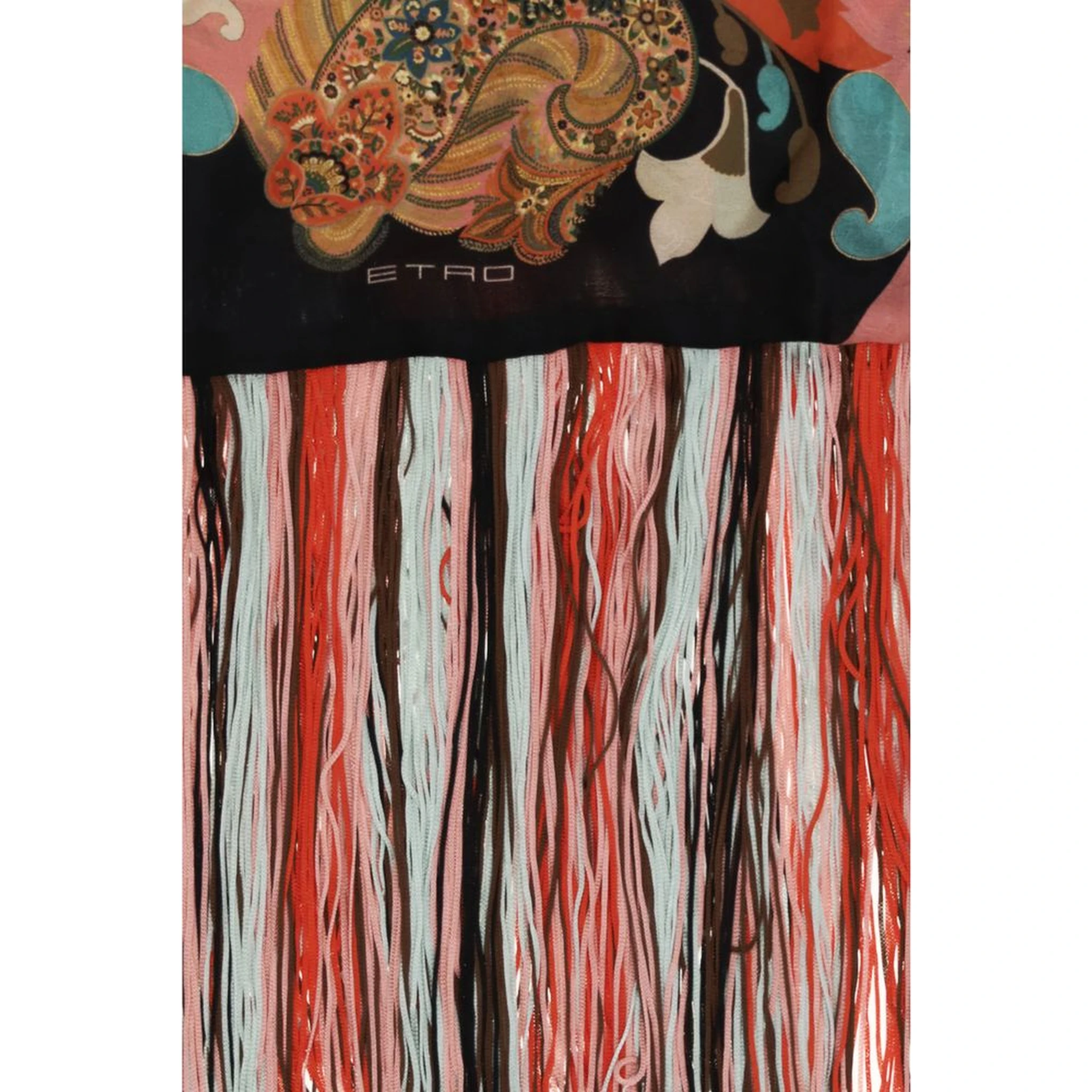 Multicolor Silk Scarf