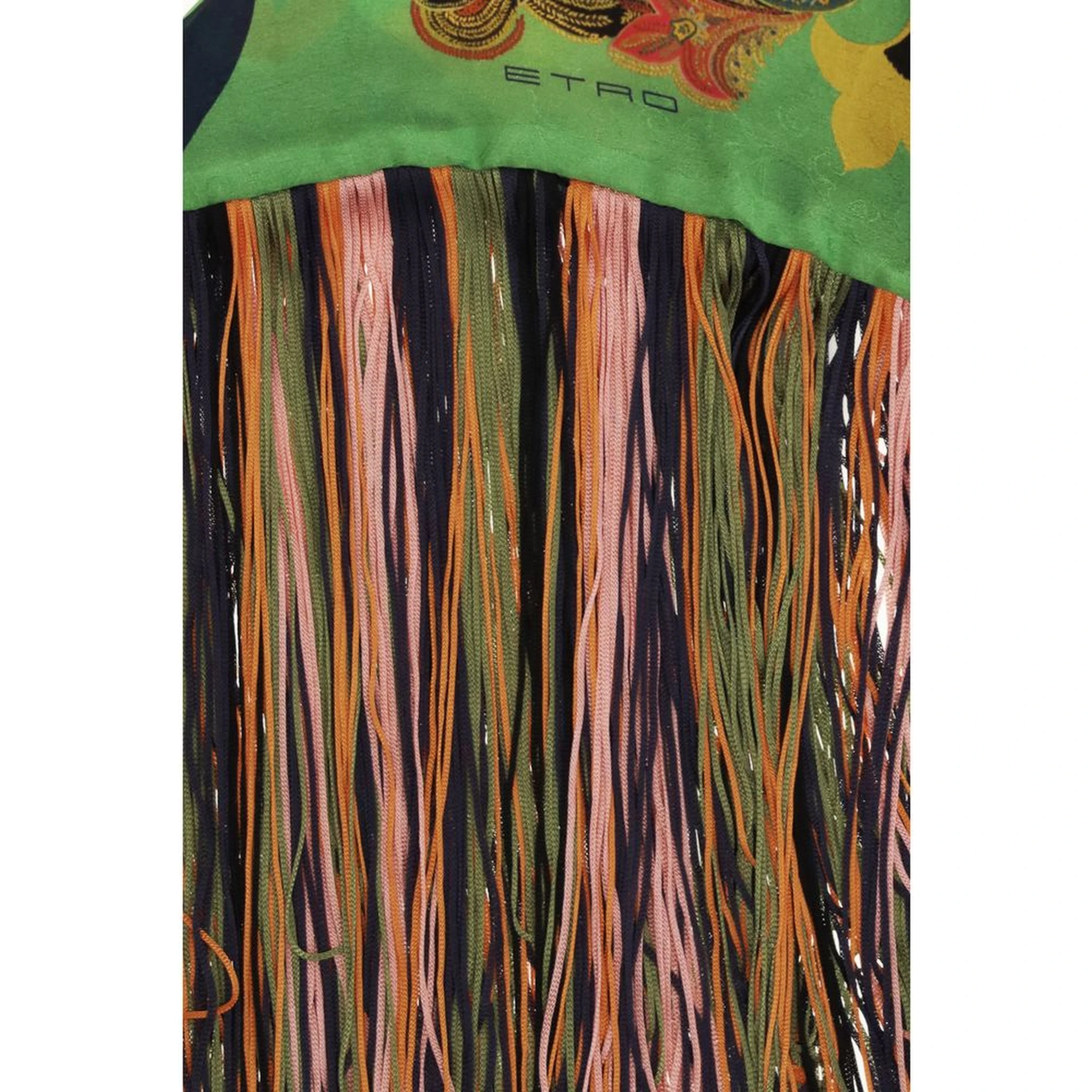 Multicolor Silk Scarf