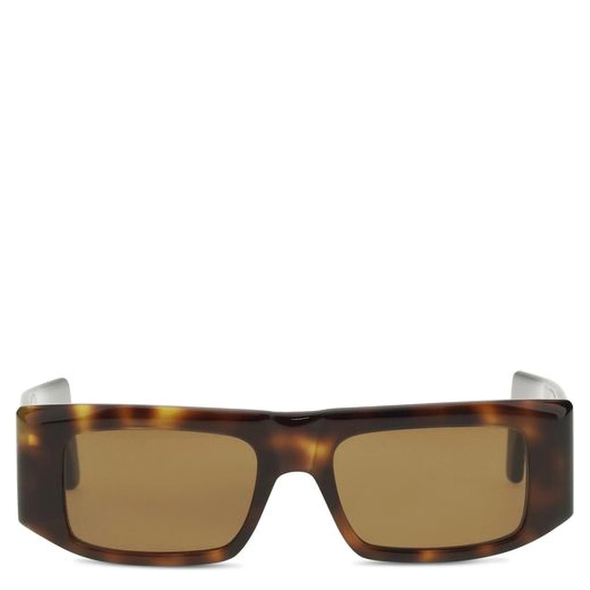 نظارات شمسية بنية اللون من الأسيتات