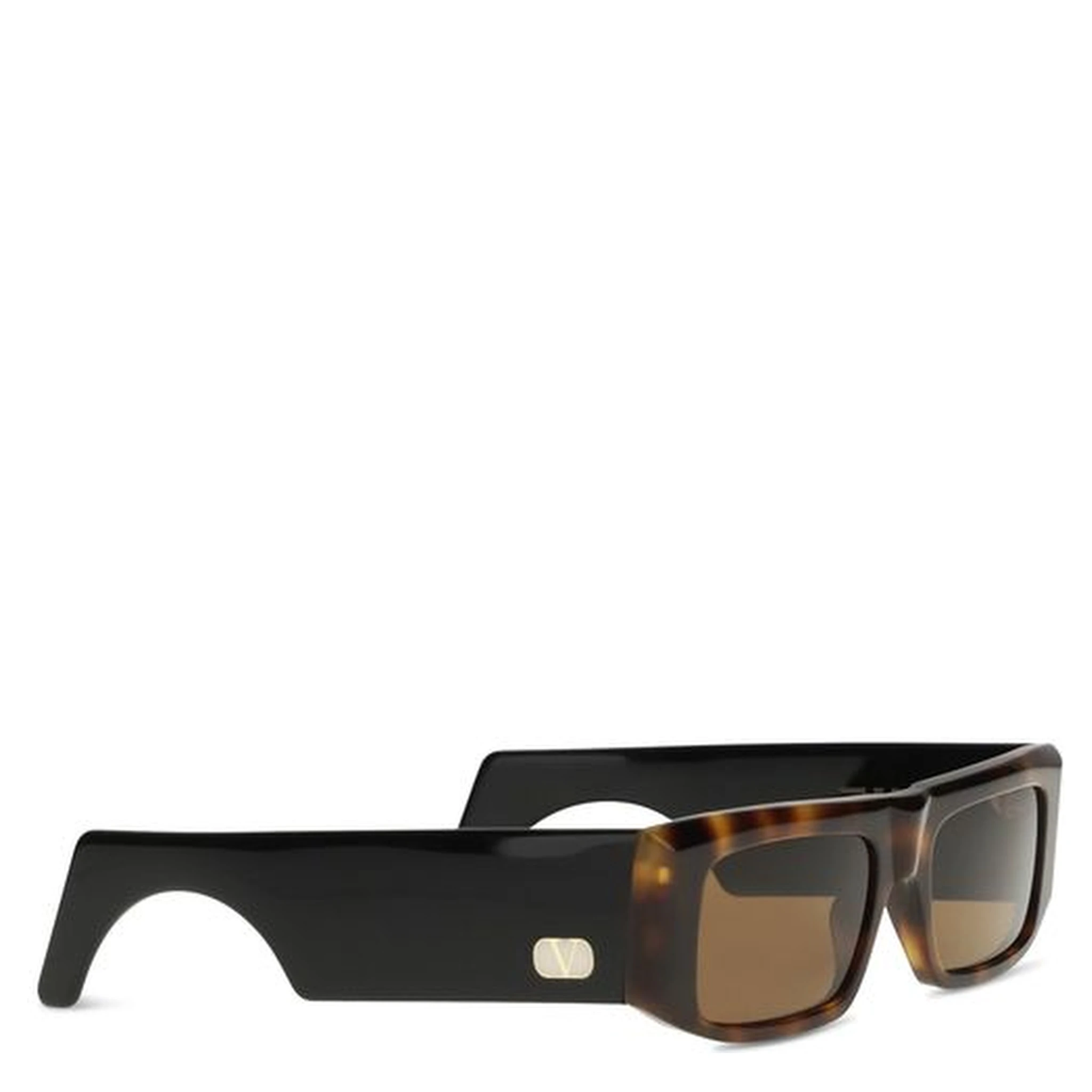 نظارات شمسية بنية اللون من الأسيتات