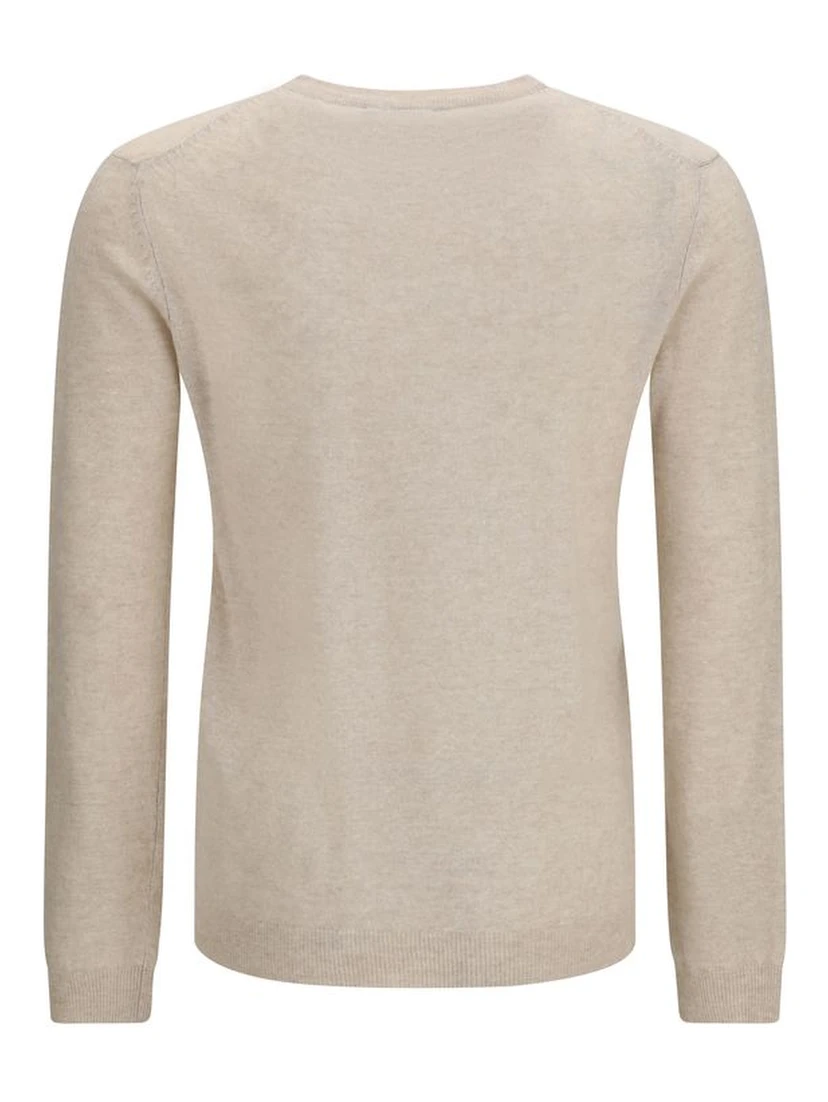 Beige Cashmere Sweater