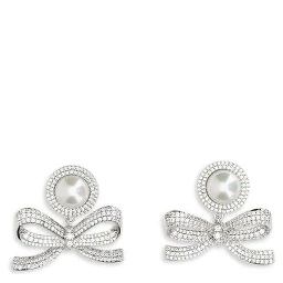 Silver Brass Earrings